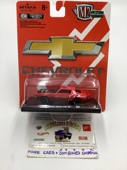 M2 Machines Auto Drivers Chevrolet 1970 Chevrolet Camaro Z/28 RS R66 Red