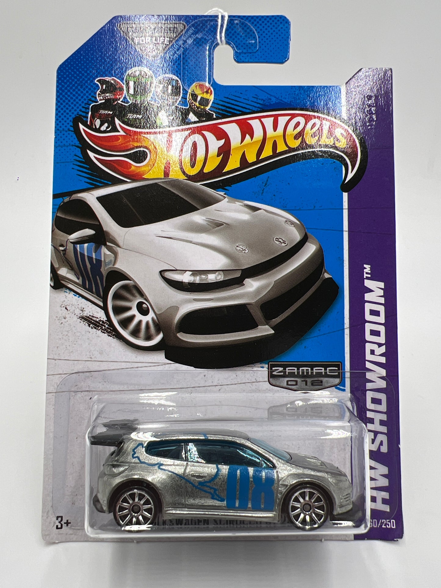 2013 Hot Wheels Walmart Exclusive Zamac 012 #160 Volkswagen Scirocco GT 24 145F