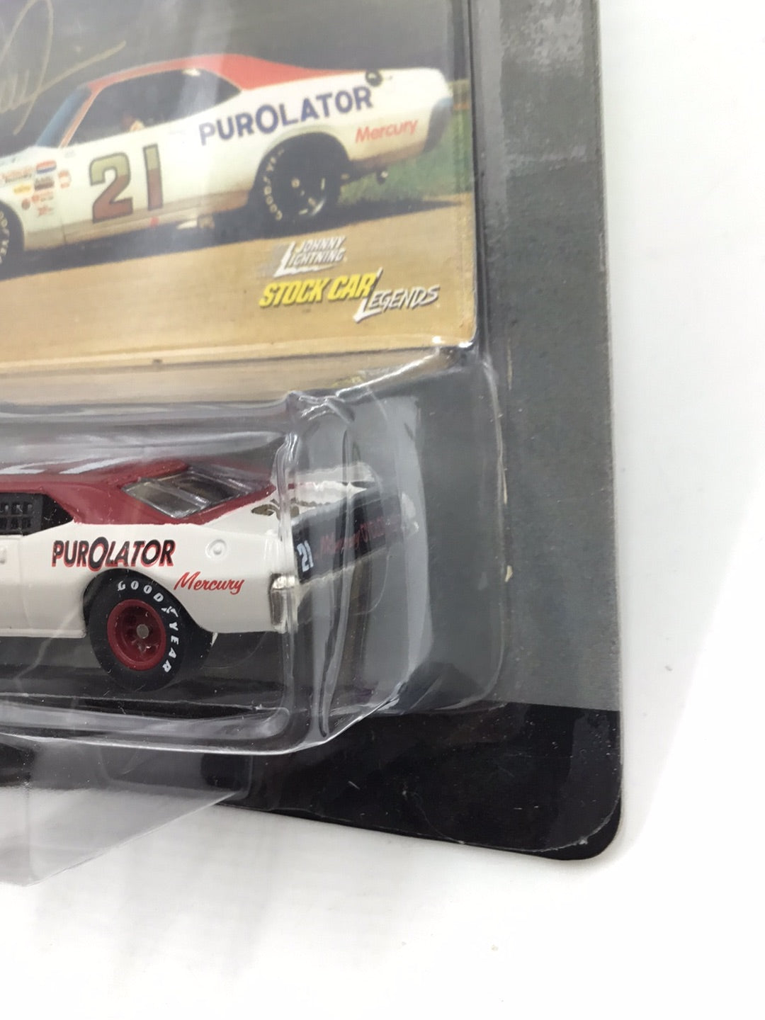 Johnny lightning Stock Car Legends #21 Donnie Allison Mercury Cyclone #2 OO1