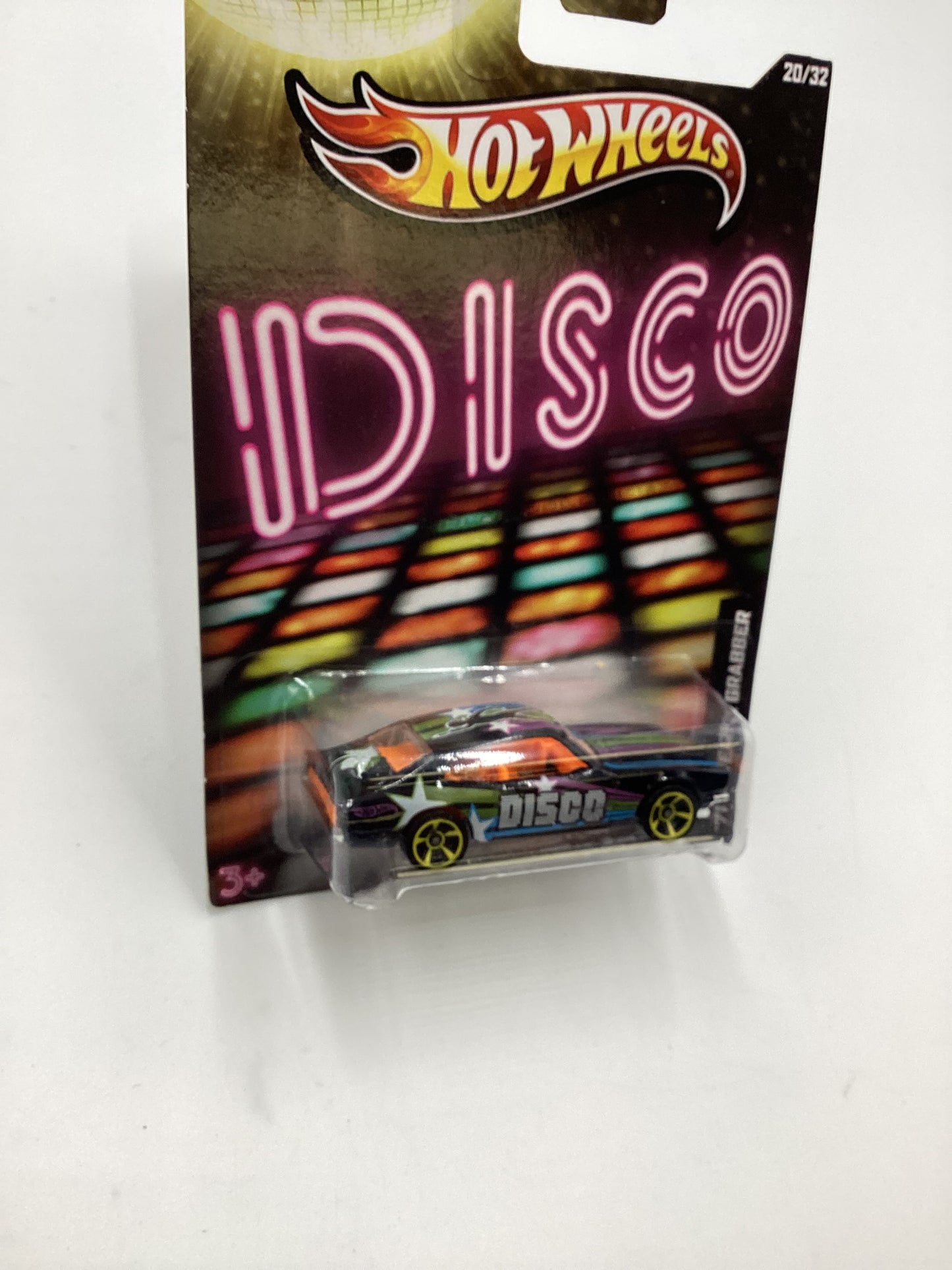 Hot wheels Jukebox Disco #20 71 Maverick Grabber Black 157F