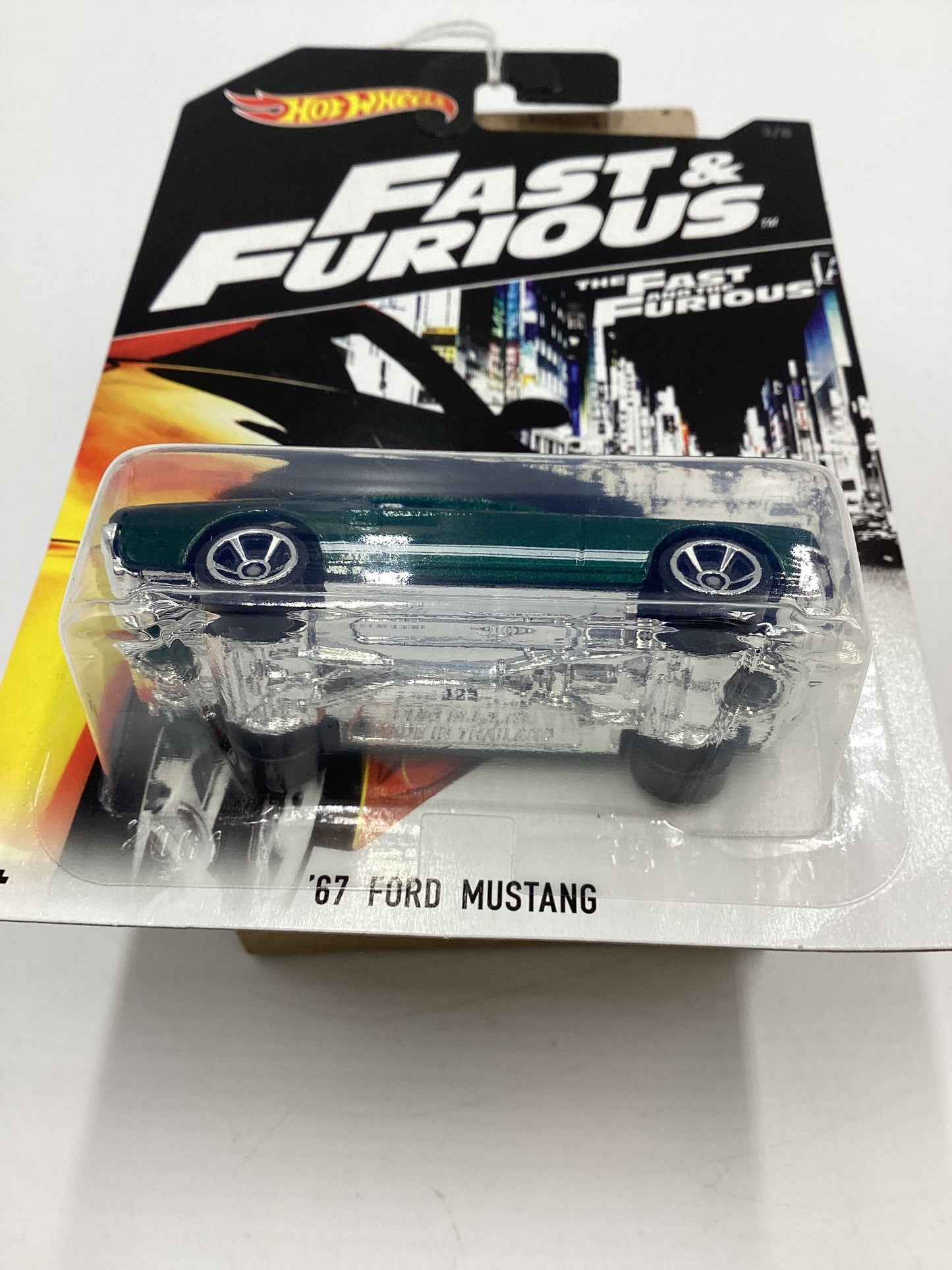 Hot Wheels Fast and Furious #3 67 Ford Mustang Green Walmart Exclusive