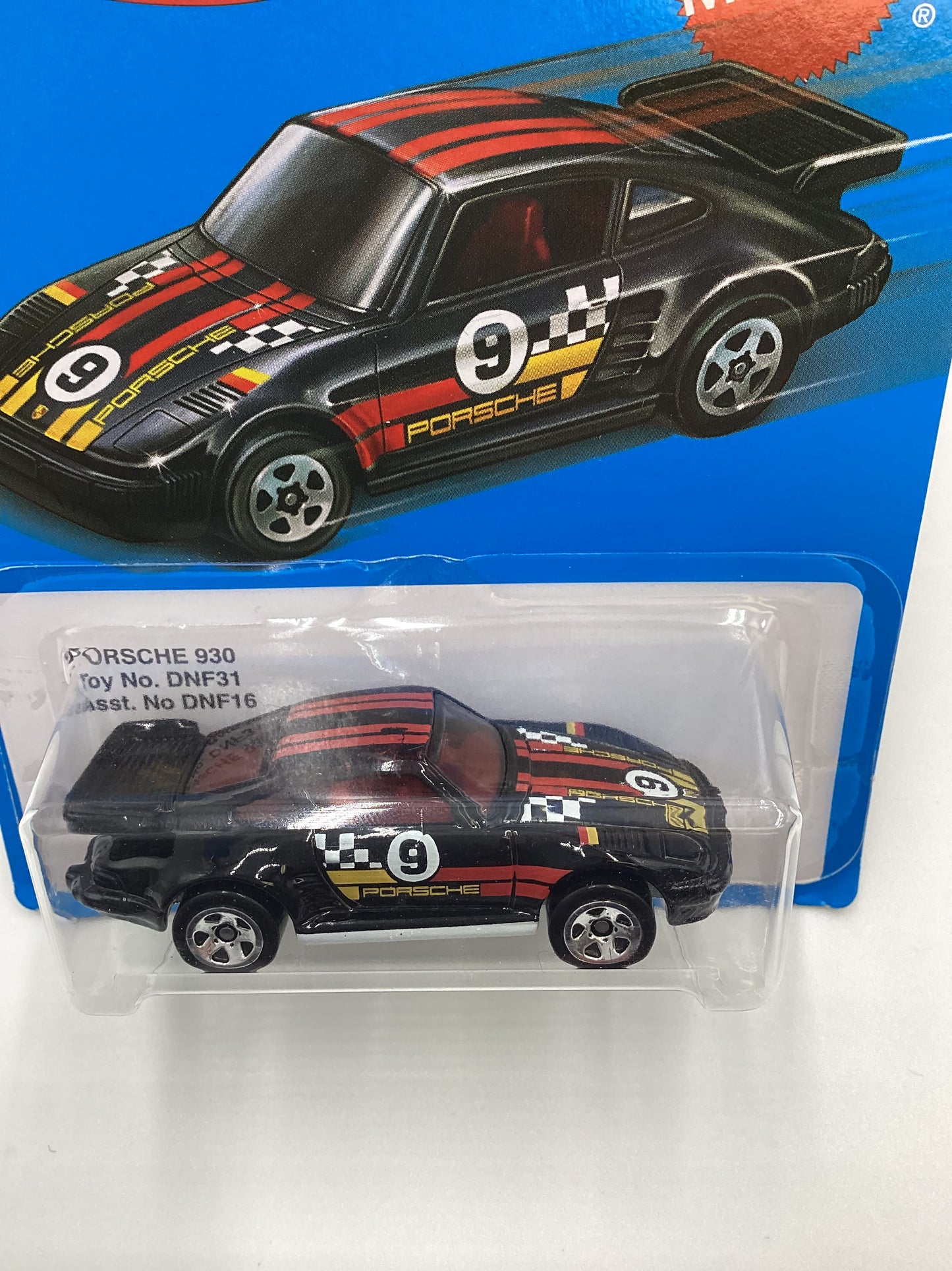 2016 Hot Wheels Target Heritage Retro DNF31 Porsche 930 Black 159D