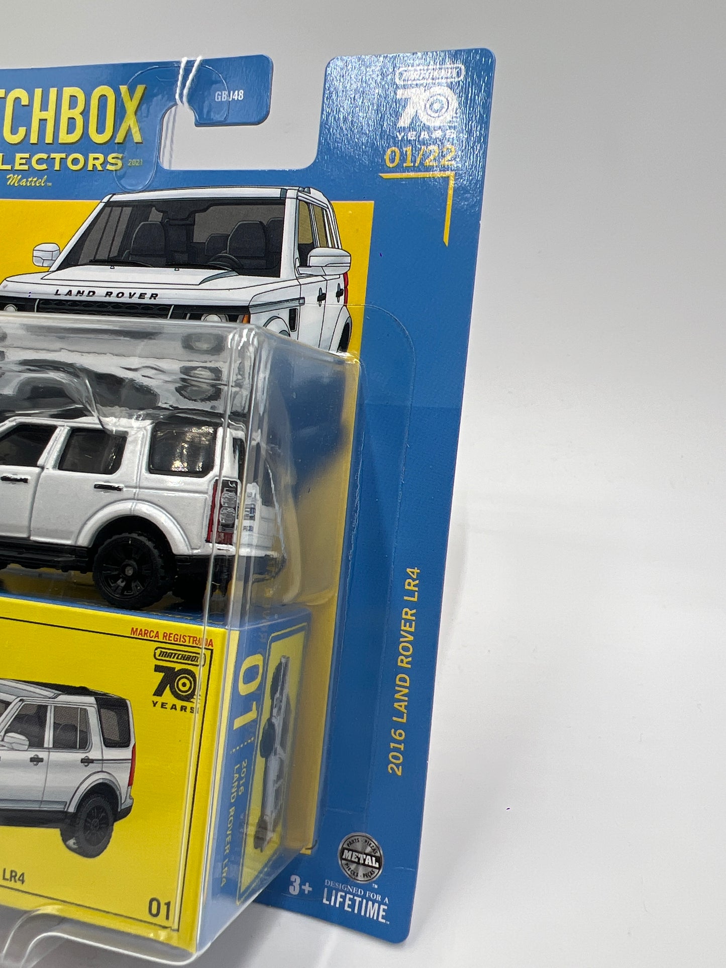 Matchbox Collectors #1 Land Rover LR4 White 169A