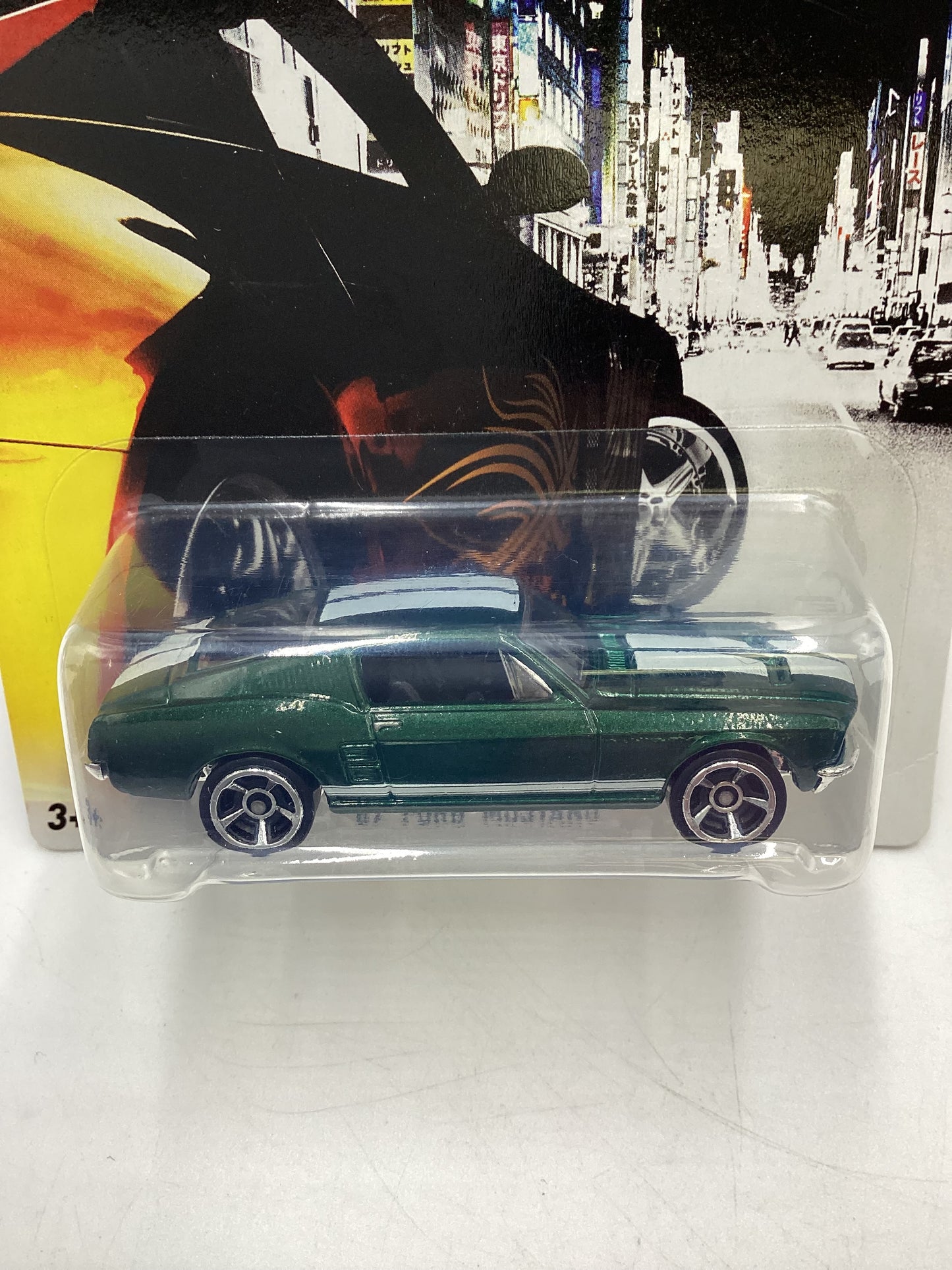 Hot Wheels Fast and Furious #3 67 Ford Mustang Green Walmart Exclusive