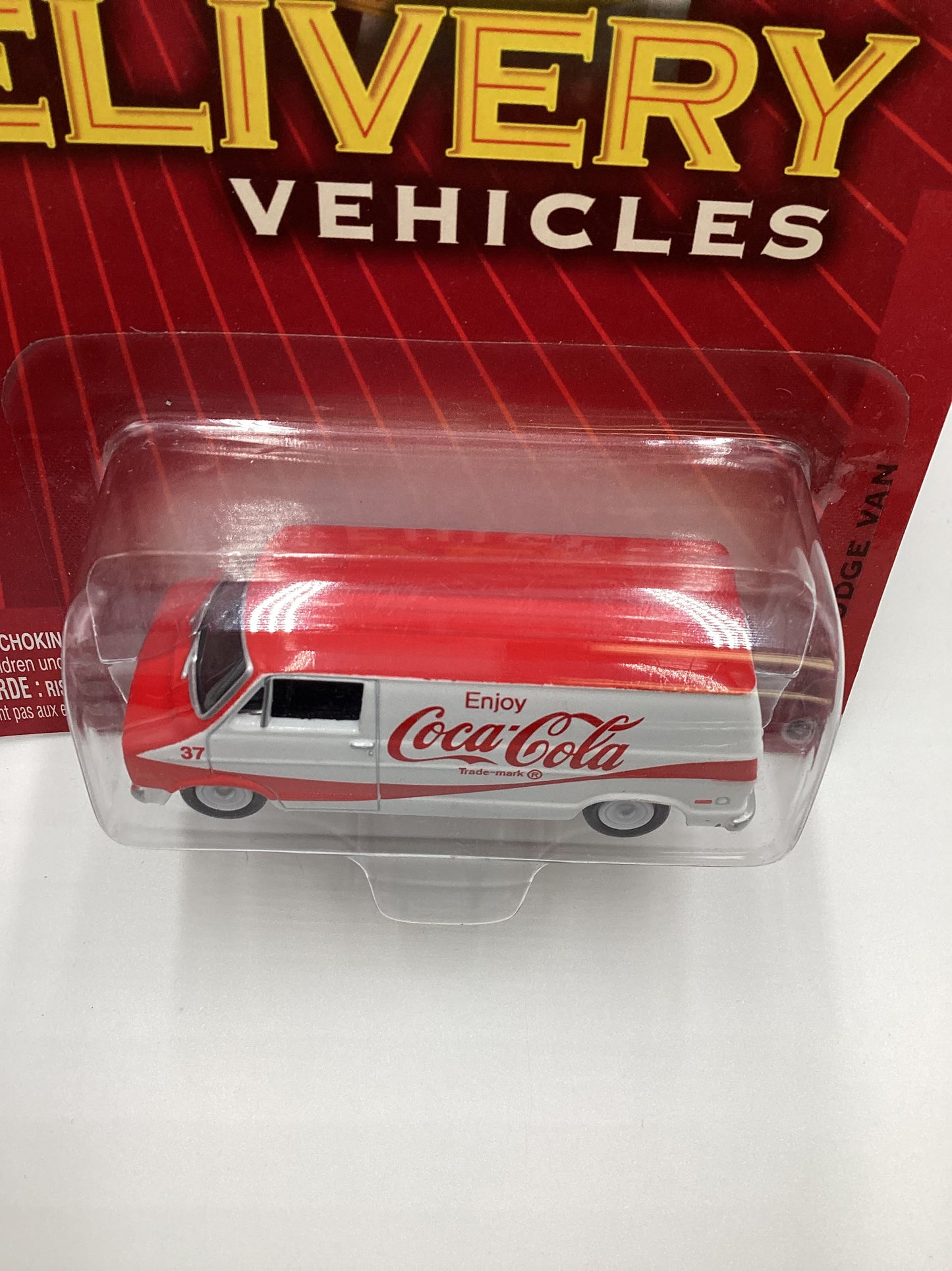 Johnny Lightning Coca Cola Delivery Vehicles 1976 Dodge Van 232C