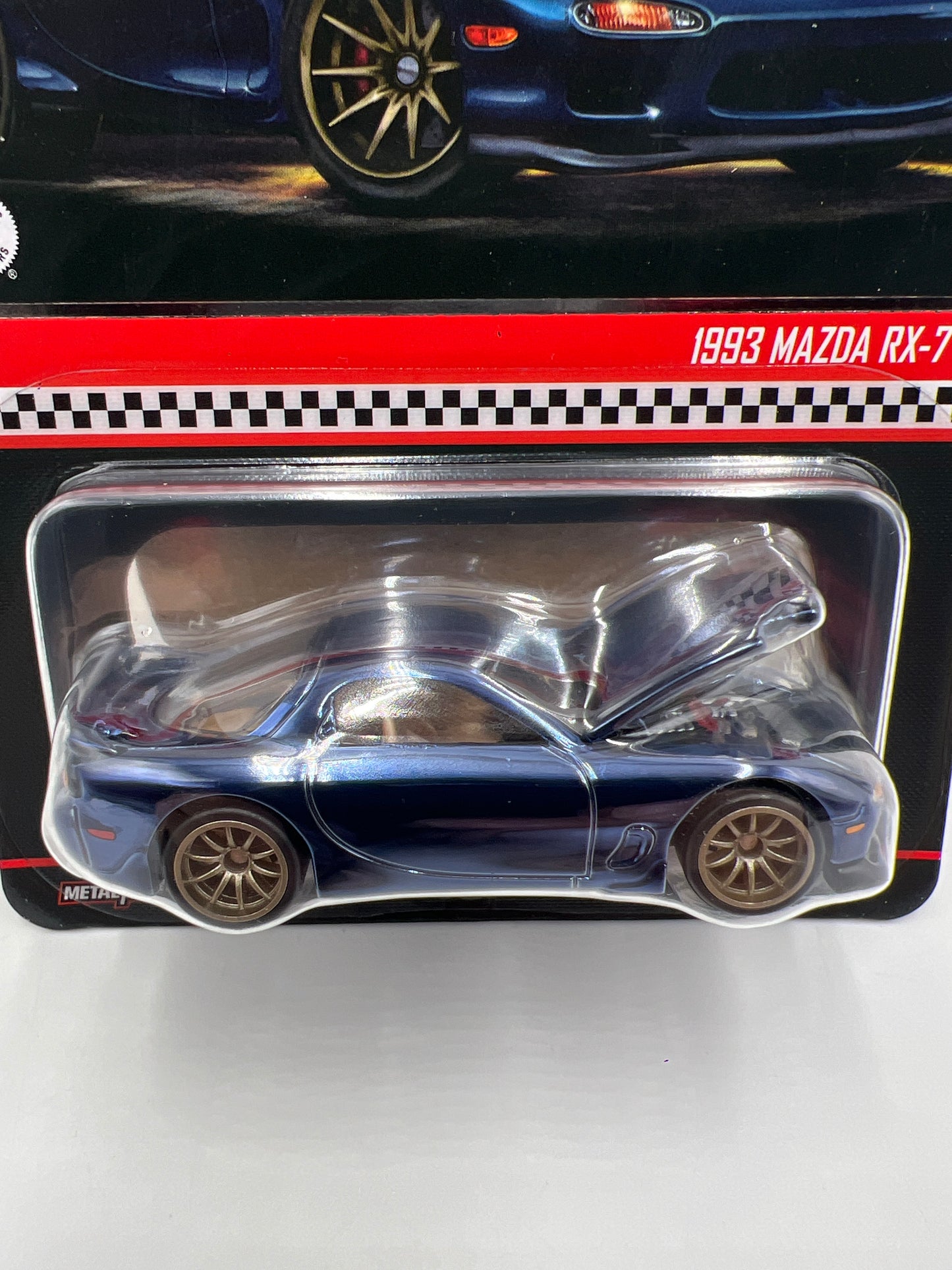 2025 Hot Wheels RLC 1993 Mazda RX-7 R1 Blue W/Protector
