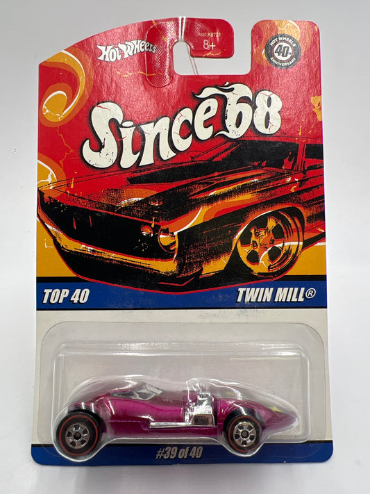 Hot Wheels Since 68 Top 40 #39 Twin Mill Pink