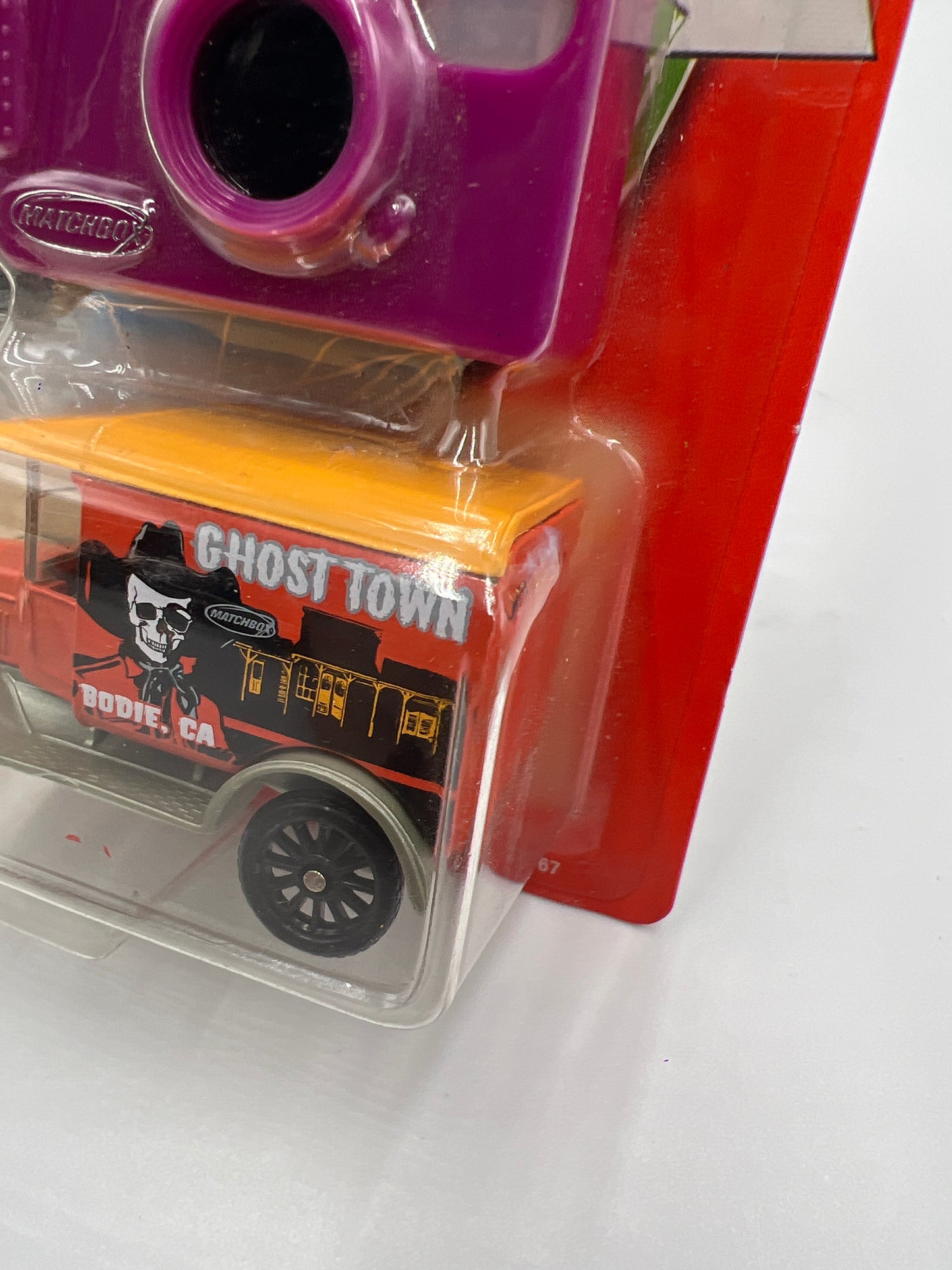 2003 Matchbox Around The World #16 Ghost Town 1921 Model T Ford Orange (SR)