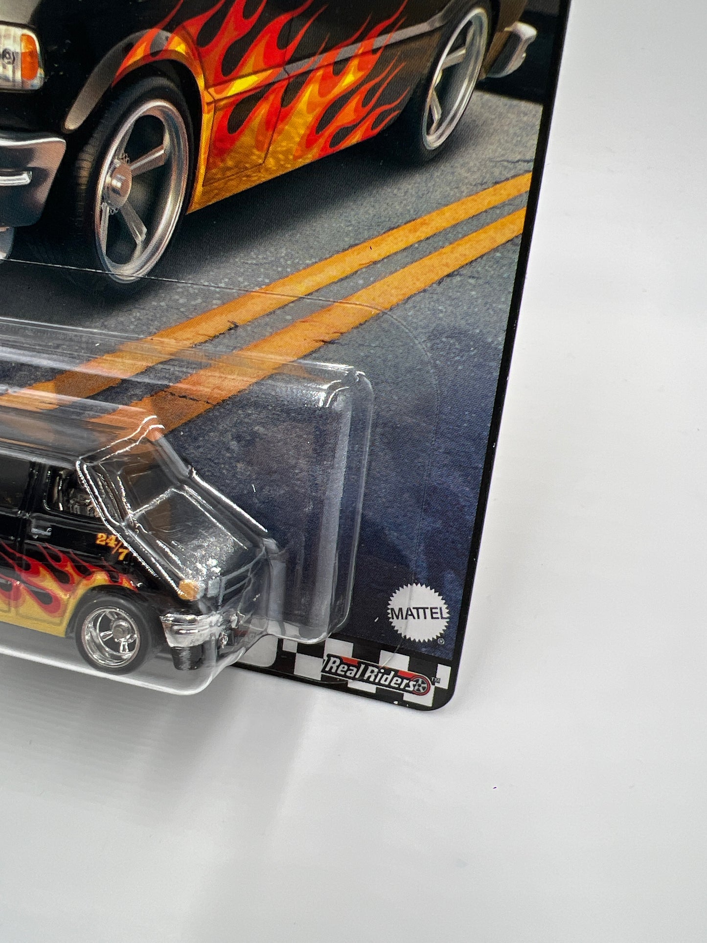 Hot Wheels Premium Boulevard #68 Dodge Van Black 265A