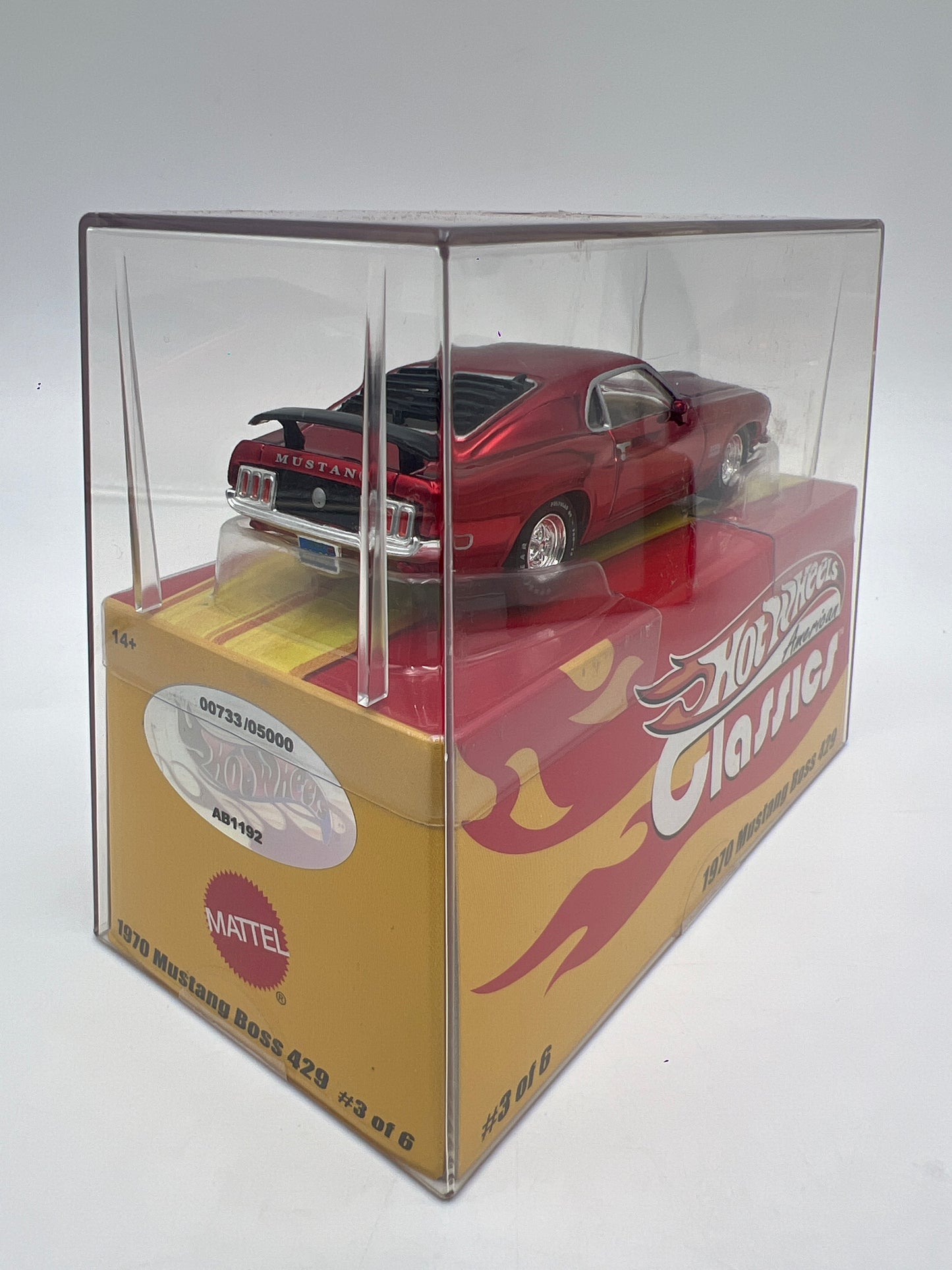 Hot Wheels RLC 1/43 American Classics #3 1970 Mustang Boss 429 Red