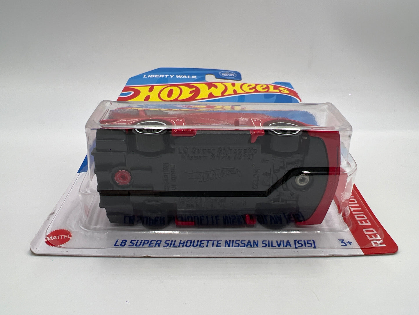 2023 Hot Wheels Target Exclusive Red Edition #17 LB Super Silhouette Nissan Silvia S15 Red W/Protector