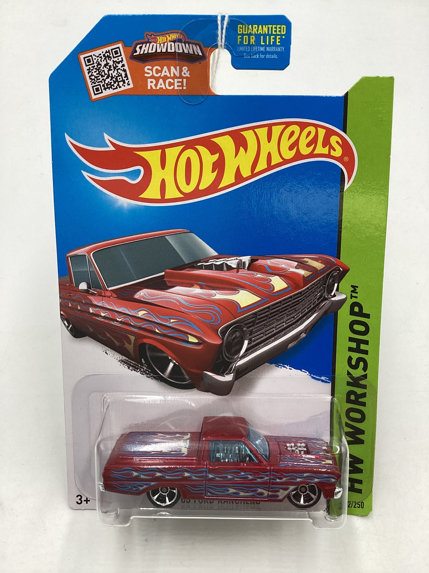 2015 Hot Wheels Workshop #212 65 Ford Ranchero Red 32E