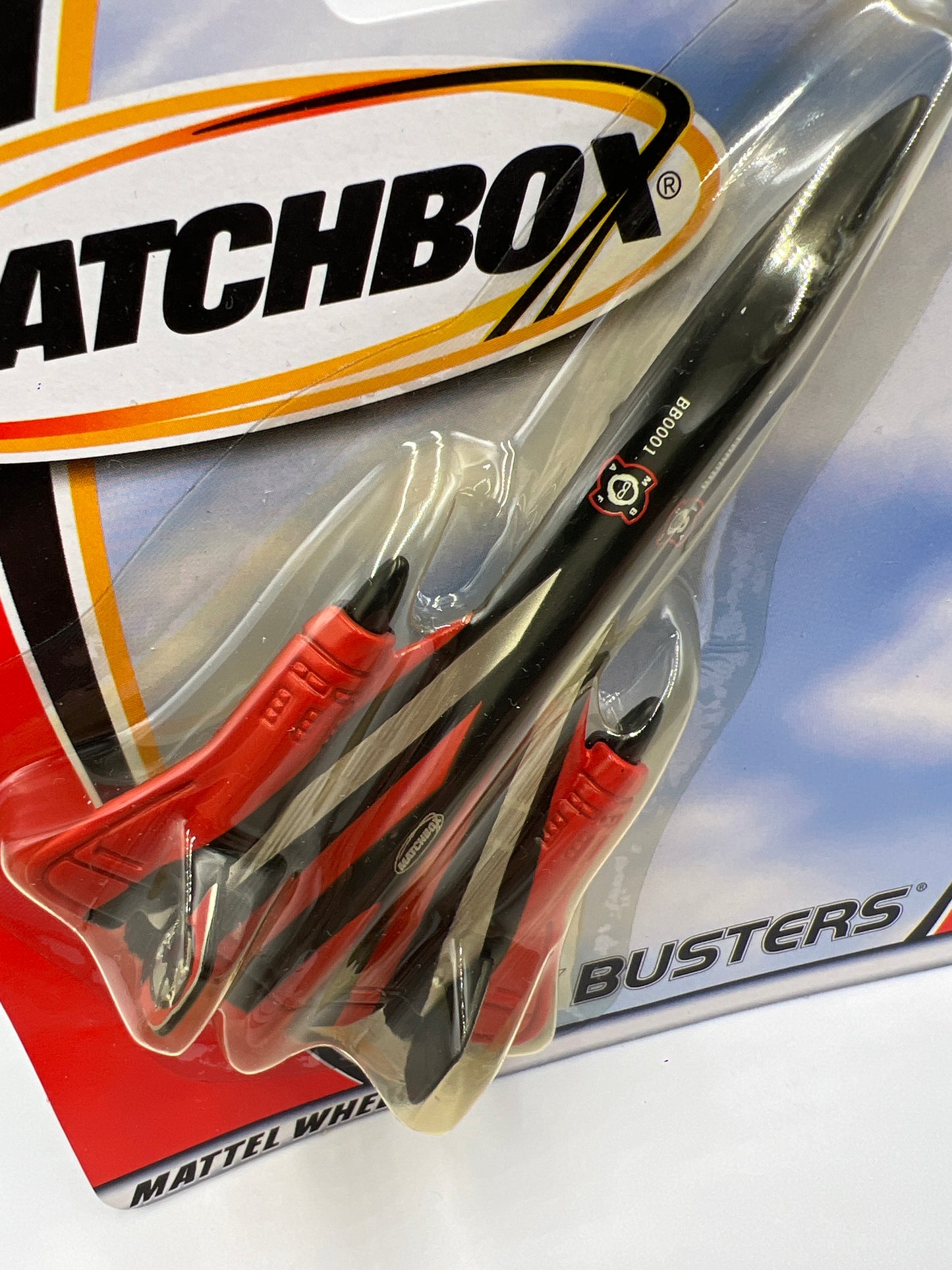 Matchbox Sky Busters SR-71 Blackbird Black/Red UU1