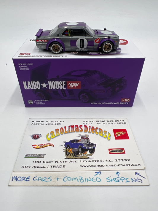 Mini GT Kaido House #165 CHASE Nissan Skyline 2000GT-R Kaido Works V1