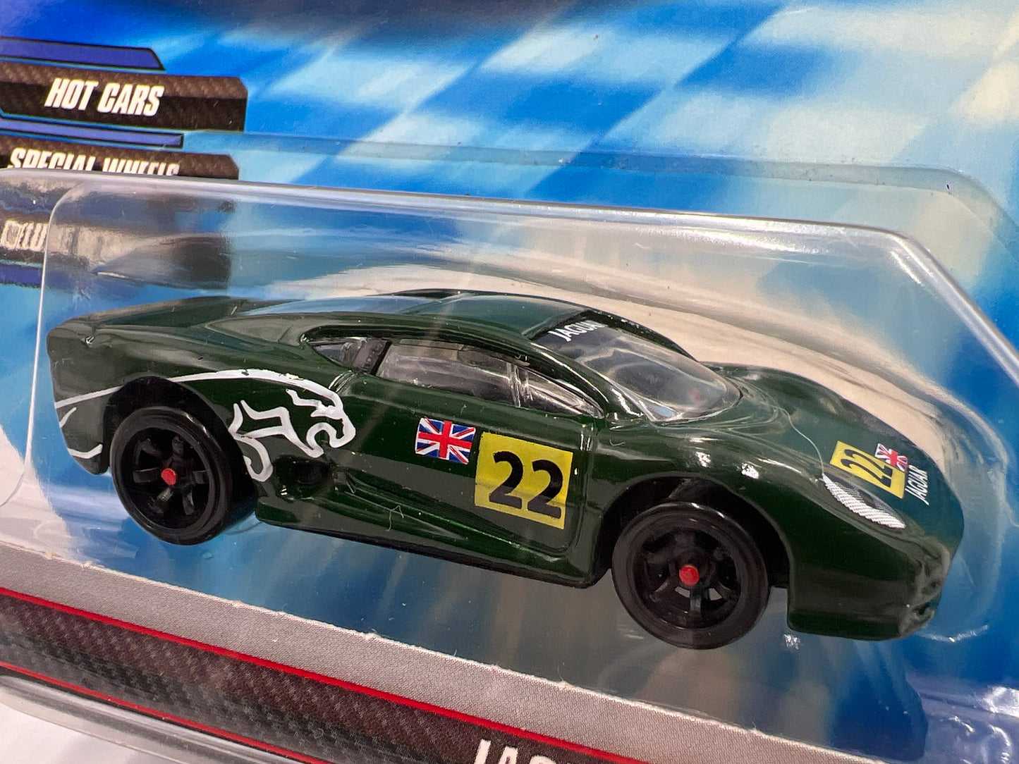 Hot Wheels Premium Speed Machines Jaguar XJ220 Green