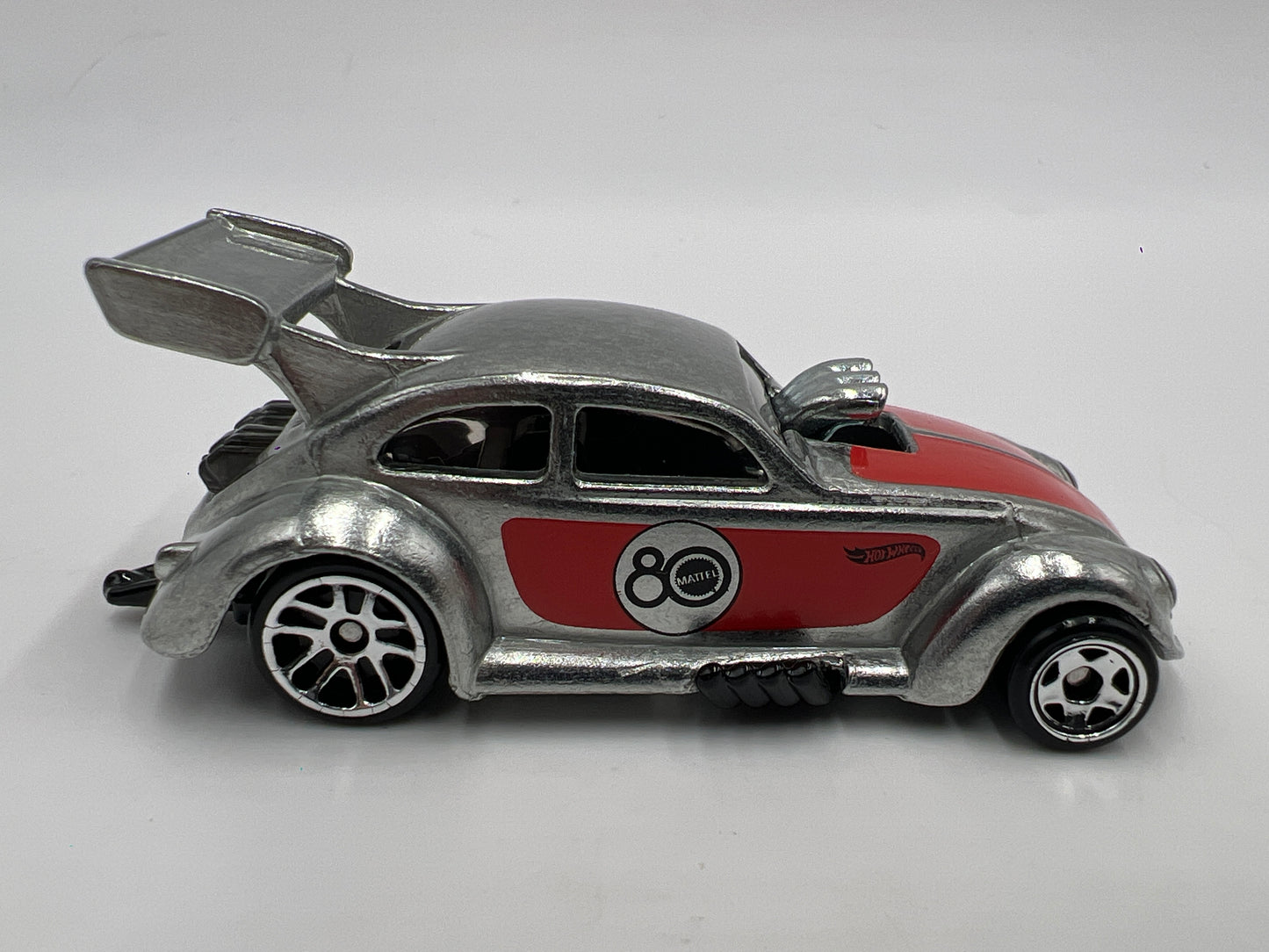 2025 Hot Wheels Mattel 80 Years Replay The Classics Zamac Volkswagen Drag Beetle Loose