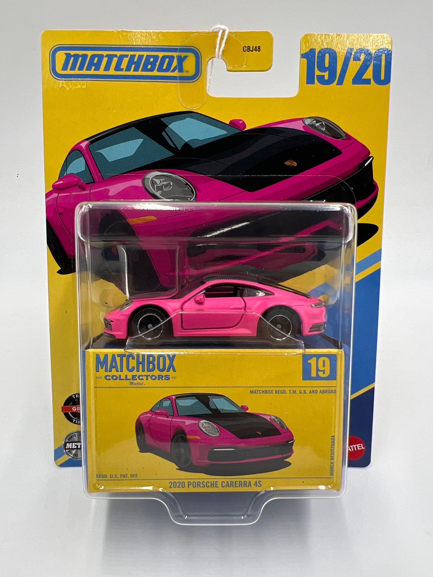 2025 Matchbox Collectors #19 2020 Porsche Carrera 4S Pink 169K