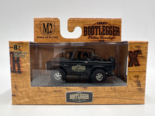 M2 Machines Lunati Bootlegger 1966 Ford Bronco Black S48