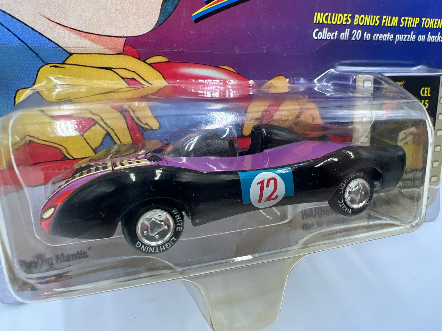 Johnny Lightning White Lightning Chase Speed Racer 2000 CEL #15 Snake Oiler Black/Purple