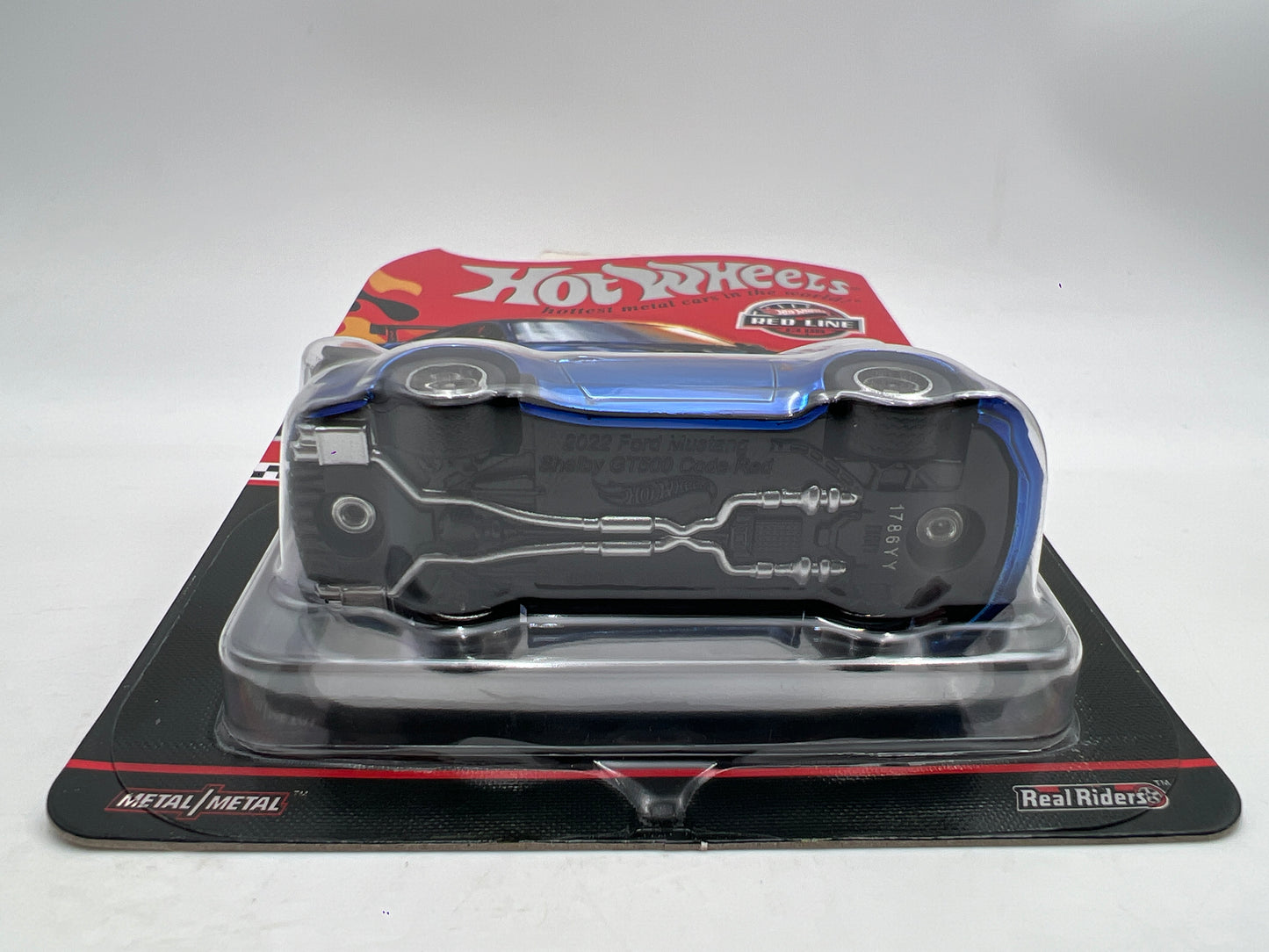 2026 Hot Wheels RLC 2022 Ford Mustang Shelby GT500 Code Red Blue W/Protector