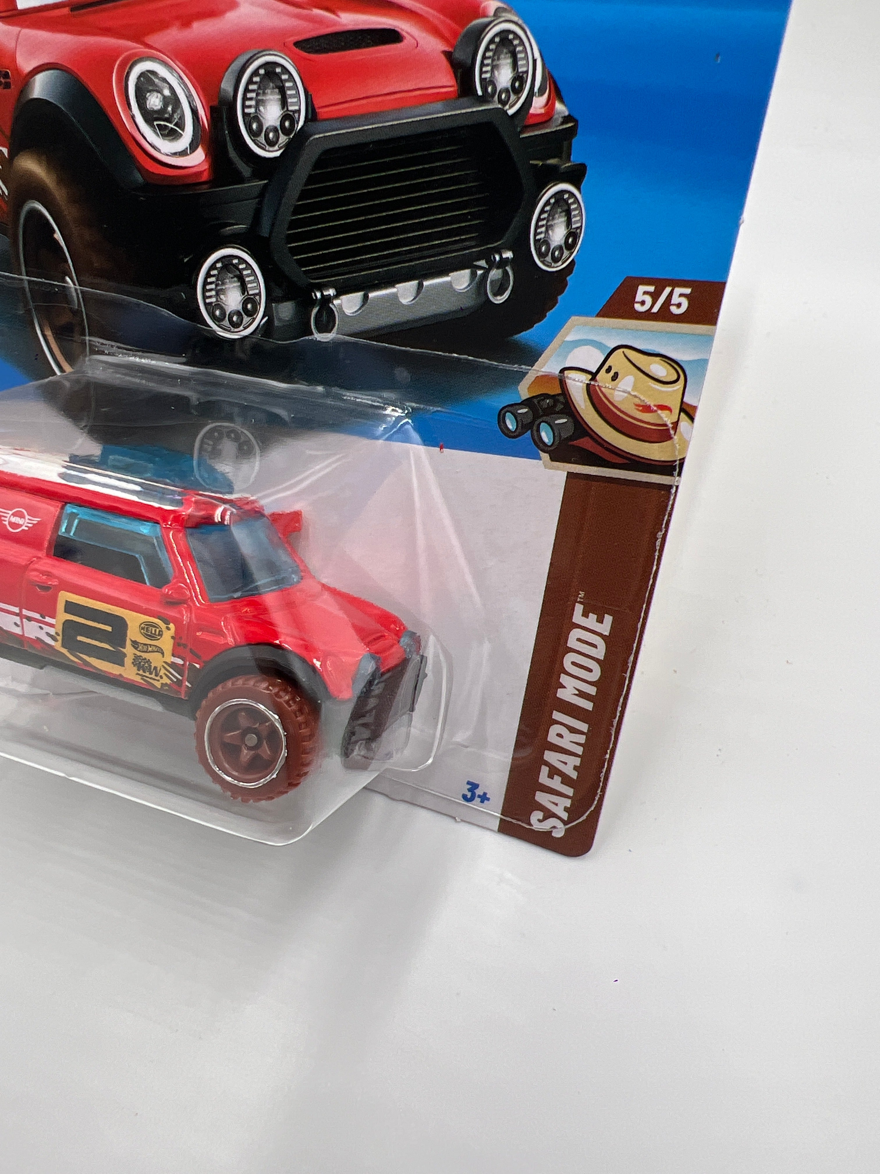 2025 Hot Wheels L Case Safari Mode #203 Lil Roar Red 114A