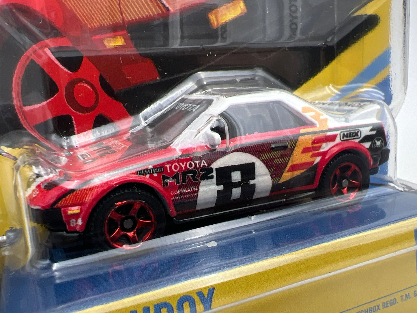 Matchbox Collectors #9 1984 Toyota MR2 Red/White 171D
