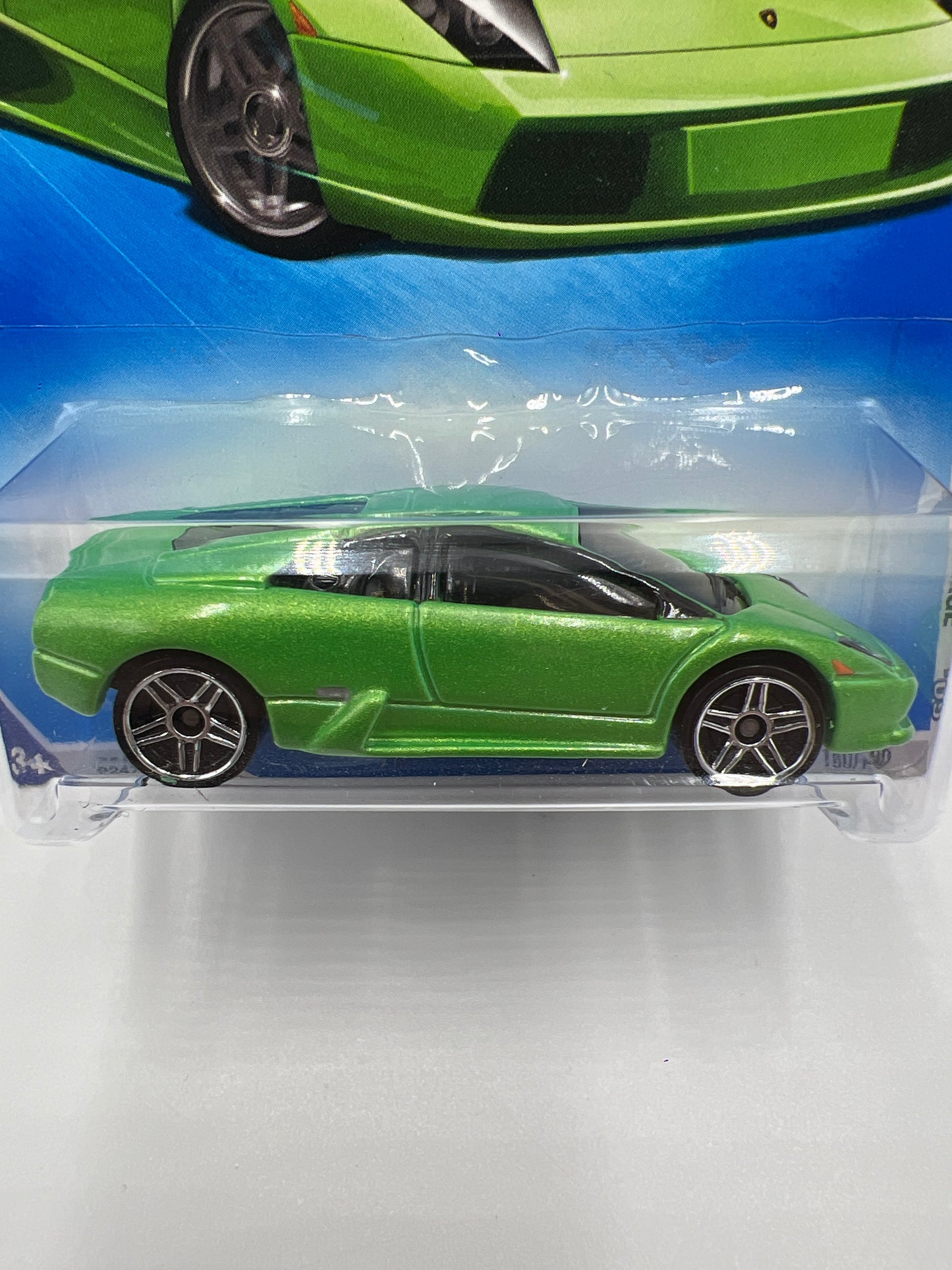 2009 Hot Wheels Dream Garage #150 Lamborghini Murcielago Green 101C
