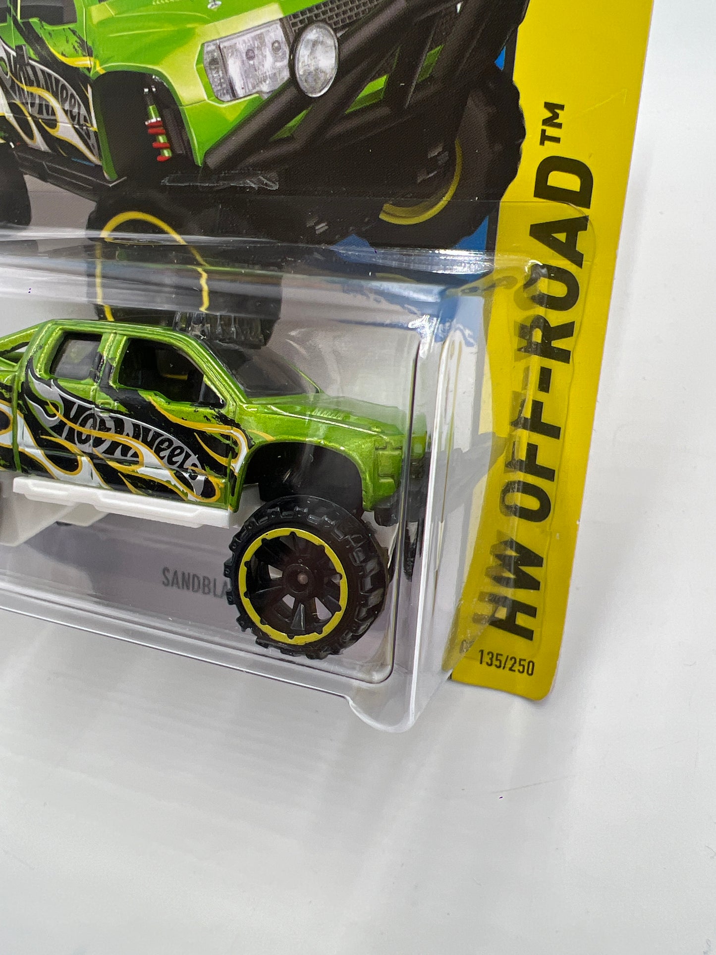 2014 Hot Wheels Off-Road #135 Sandblaster Green 35C