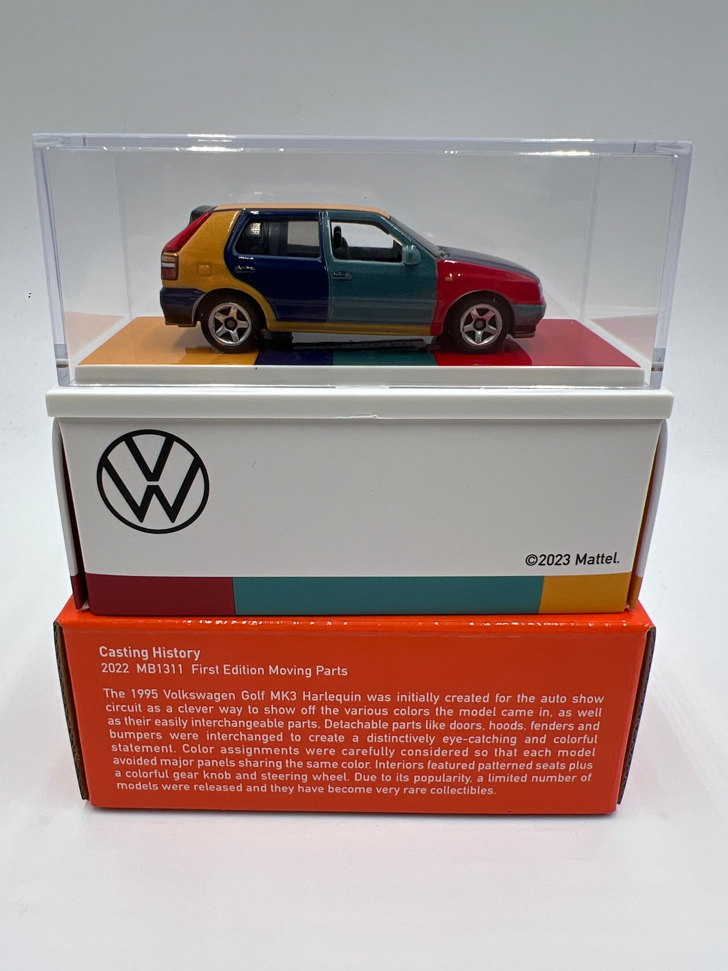 Matchbox RLC Mattel Creations 1995 Volkswagen Golf MK3 Harley Quinn