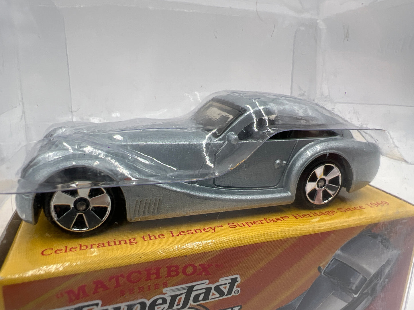Matchbox Superfast 40th Anniversary #6 Morgan Aeromax Silver