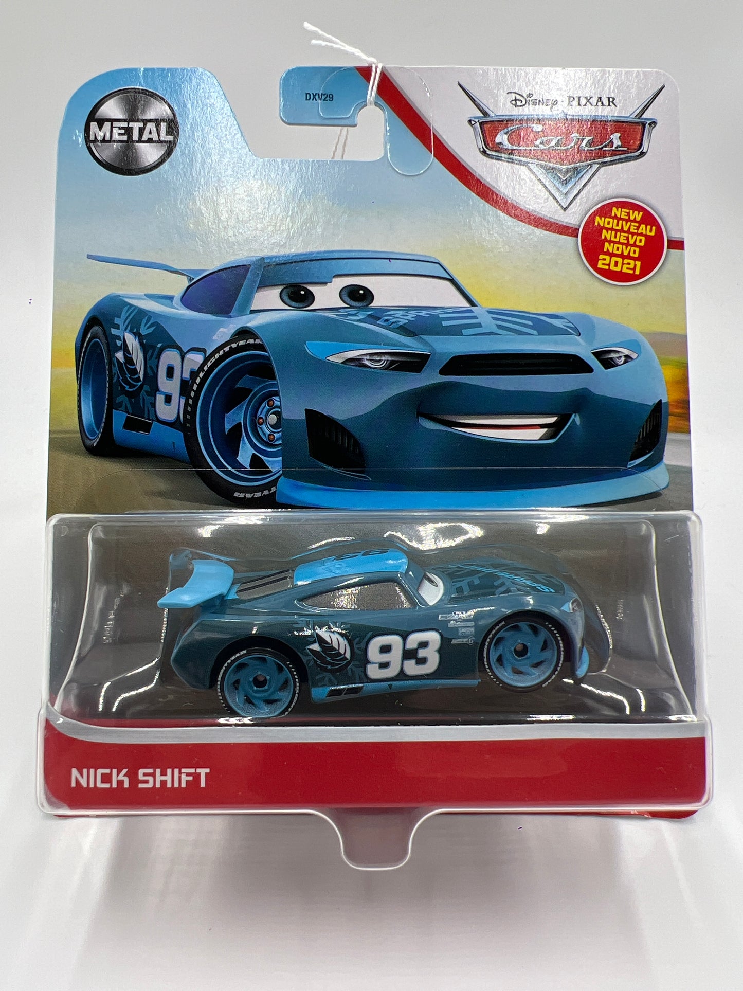 Disney Pixar Cars Metal Nick Shift #93 Blue