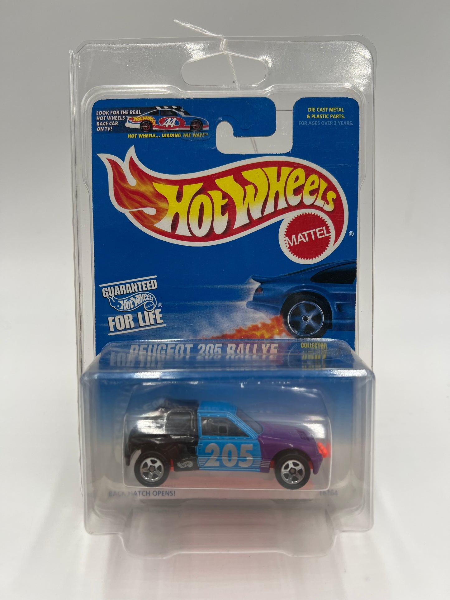 1997 Hot Wheels Collector #507 Peugeot 205 Rallye W/Protector