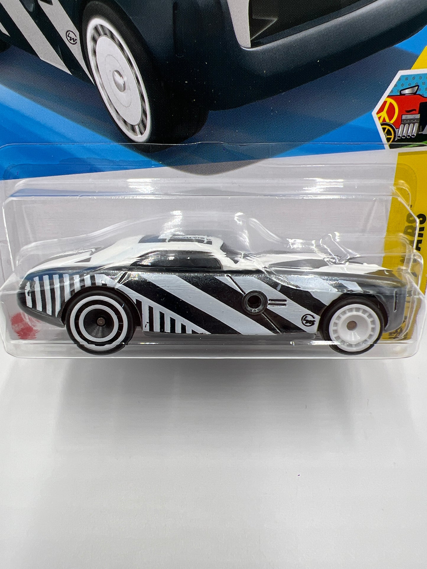 2025 Hot Wheels C Case Super Treasure Hunt #61 Hi-Roller II Black/White W/Protector
