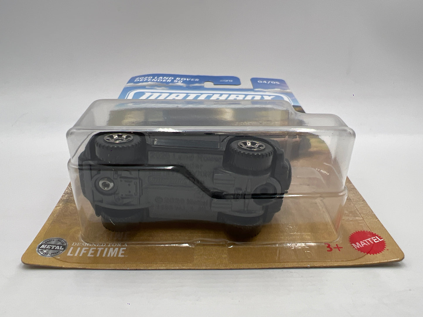 2025 Matchbox European Series #4 2020 Land Rover Defender 90 Black 163i