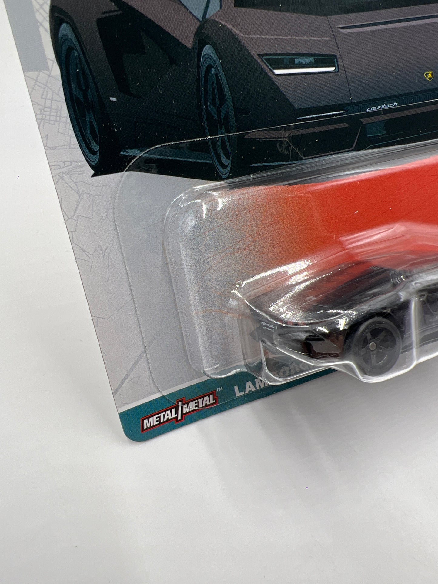 Hot Wheels Premium Car Culture Spettacolare CHASE #0 Lamborghini Countach LPI 800-4 Black W/Protector