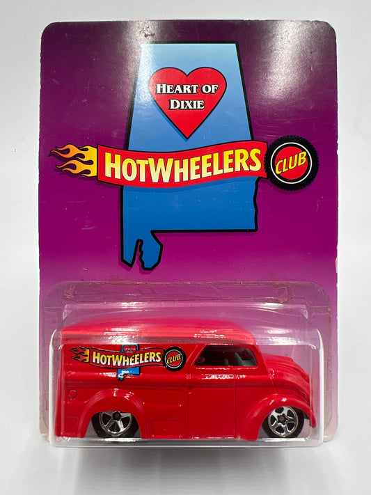 Hot Wheels Hot Wheelers Club Heart Of Dixie Dairy Delivery Red W/Protector