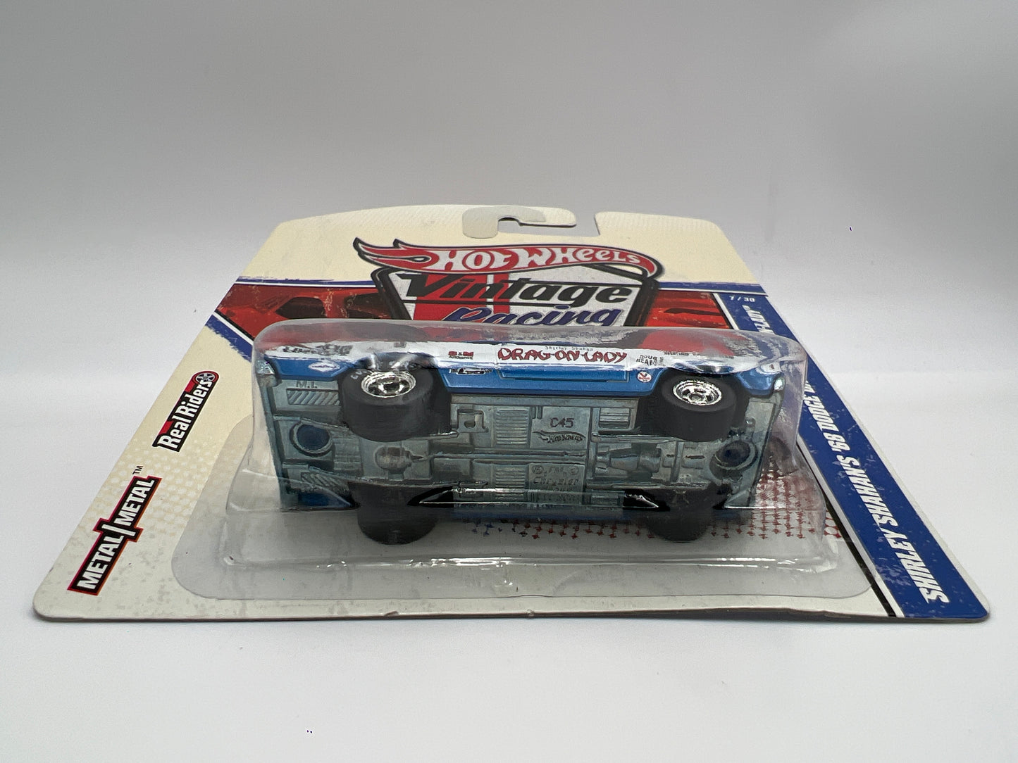 Hot Wheels Premium Vintage Racing #7 Shirley Shahans 68 Dart Drag-On Lady W/Protector