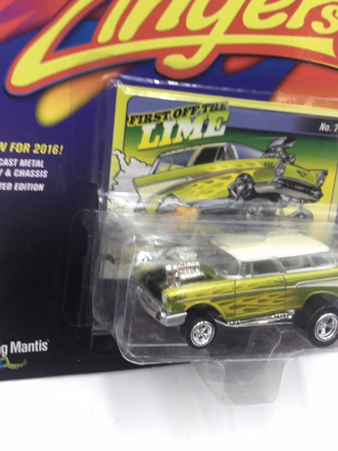 Johnny lightning zingers 1957 Chevy Nomad Lime MM5