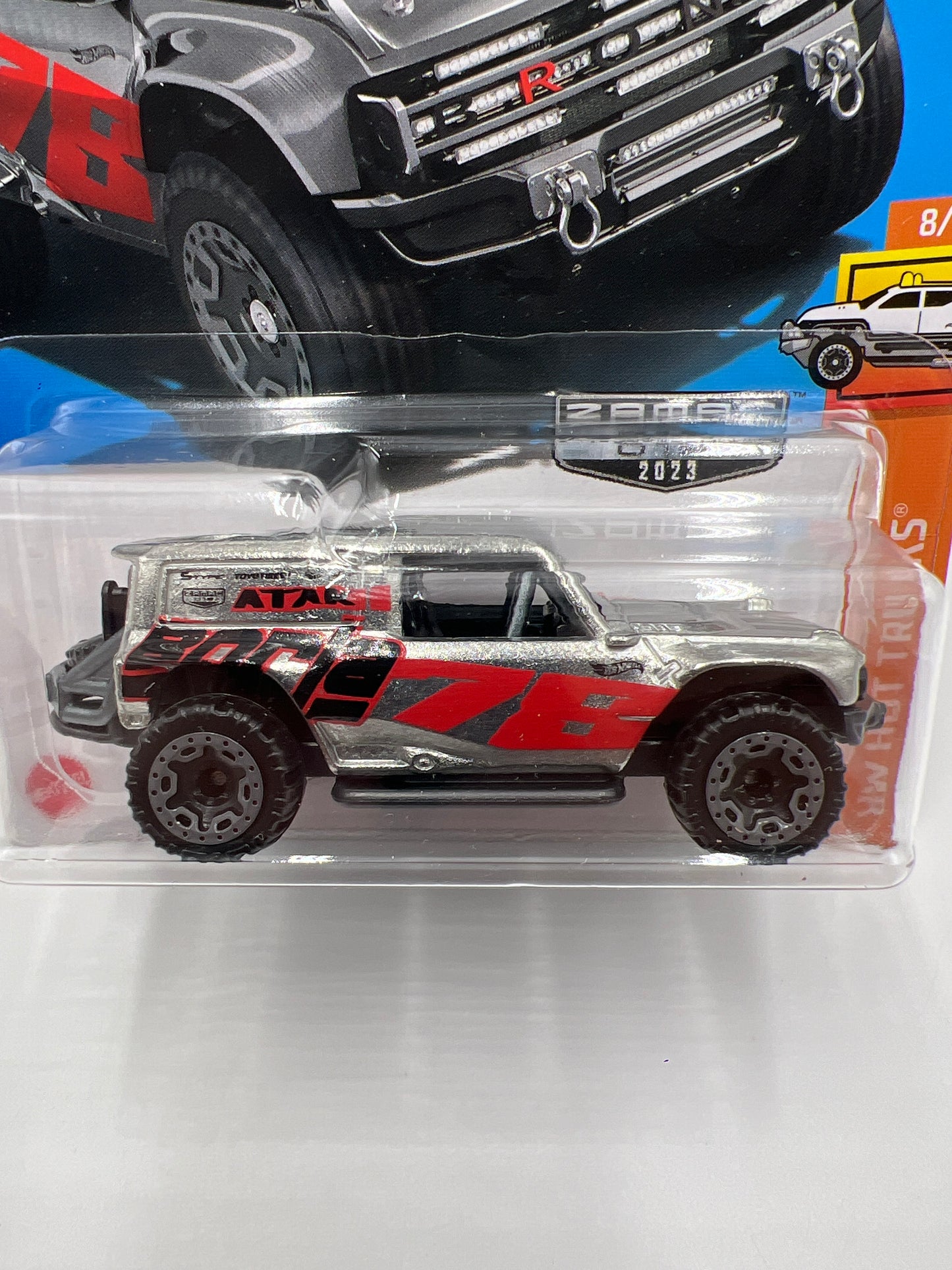 2023 Hot Wheels Walmart Exclusive Zamac 12 #225 Ford Bronco R