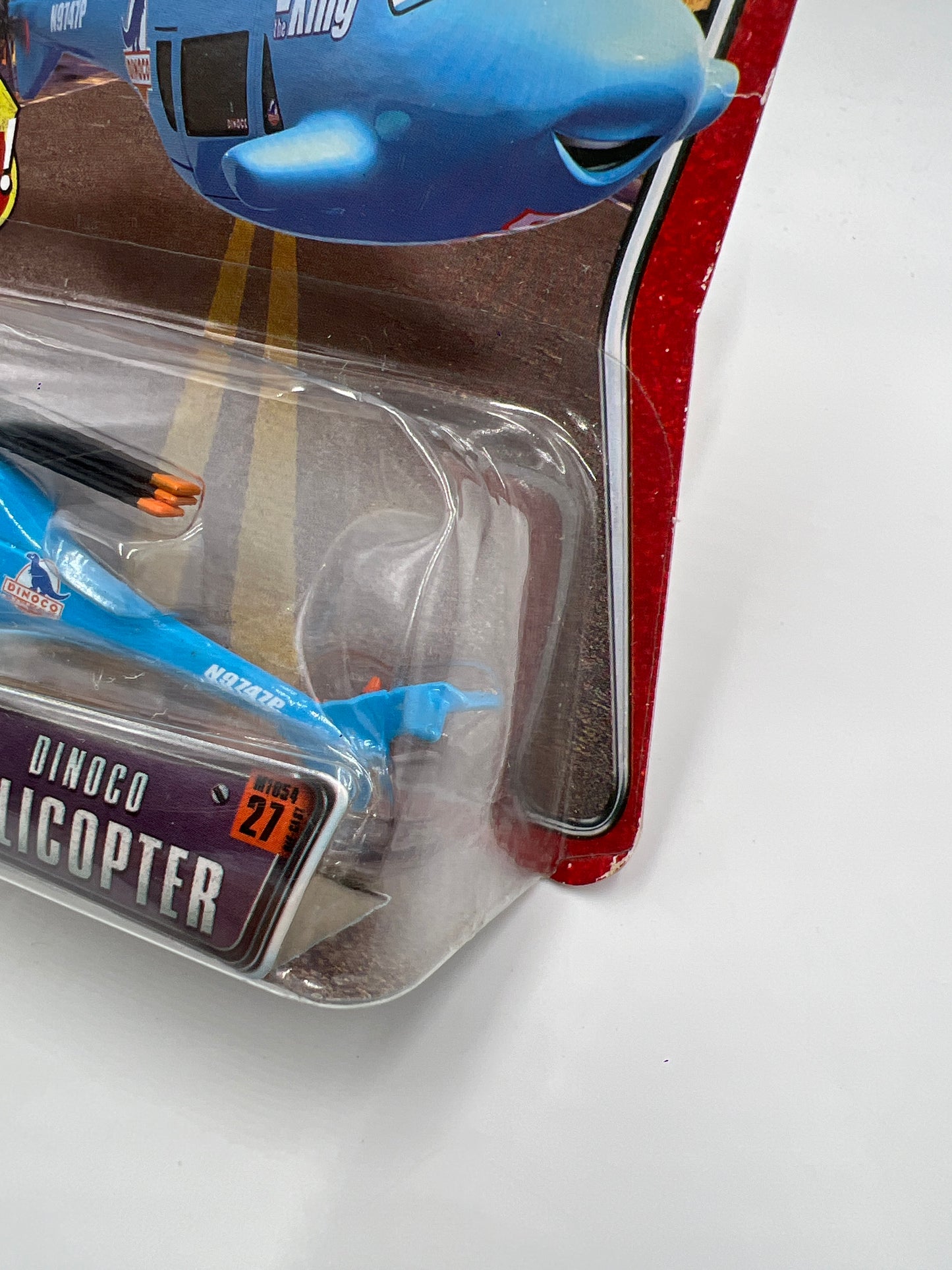 Disney Pixar The World Of Cars #27 Dinoco Helicopter 3