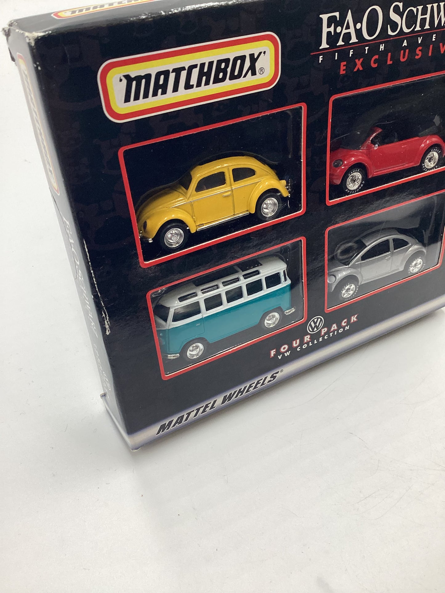 Matchbox FAO Schwarz Fifth Avenue Exclusive Four Pack VW Collection