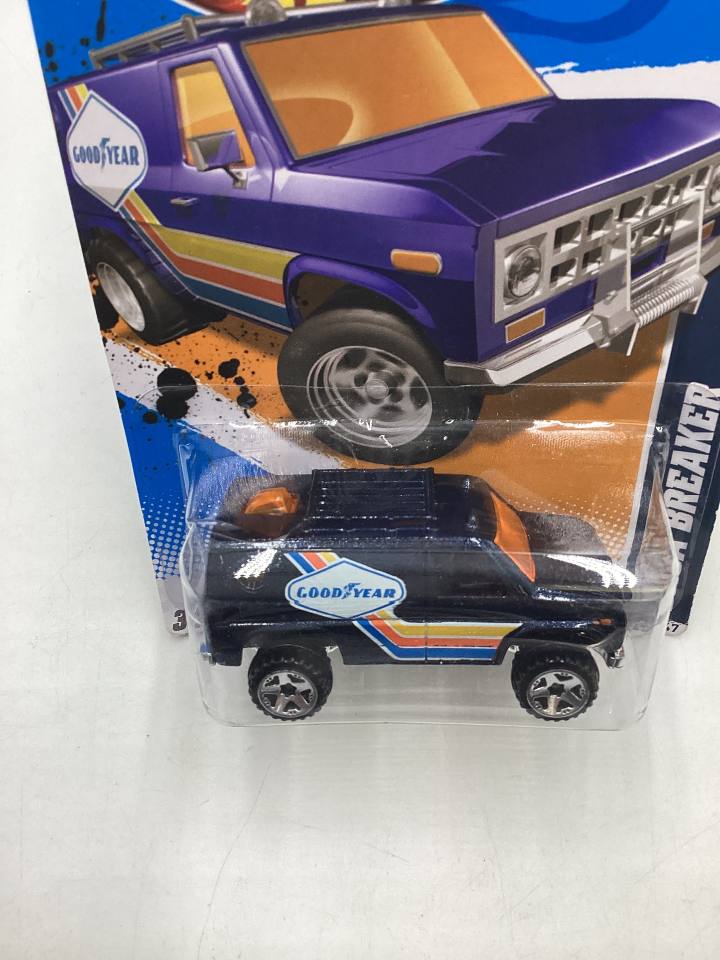 2012 Hot Wheels #143 Baja Breaker Blue 51E