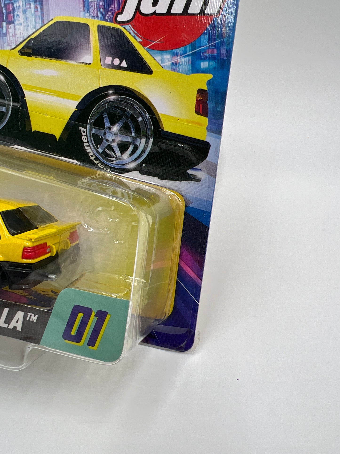 2025 MGA Car Tuned JDM Series 2 #1 85 Toyota Corolla Yellow 178J