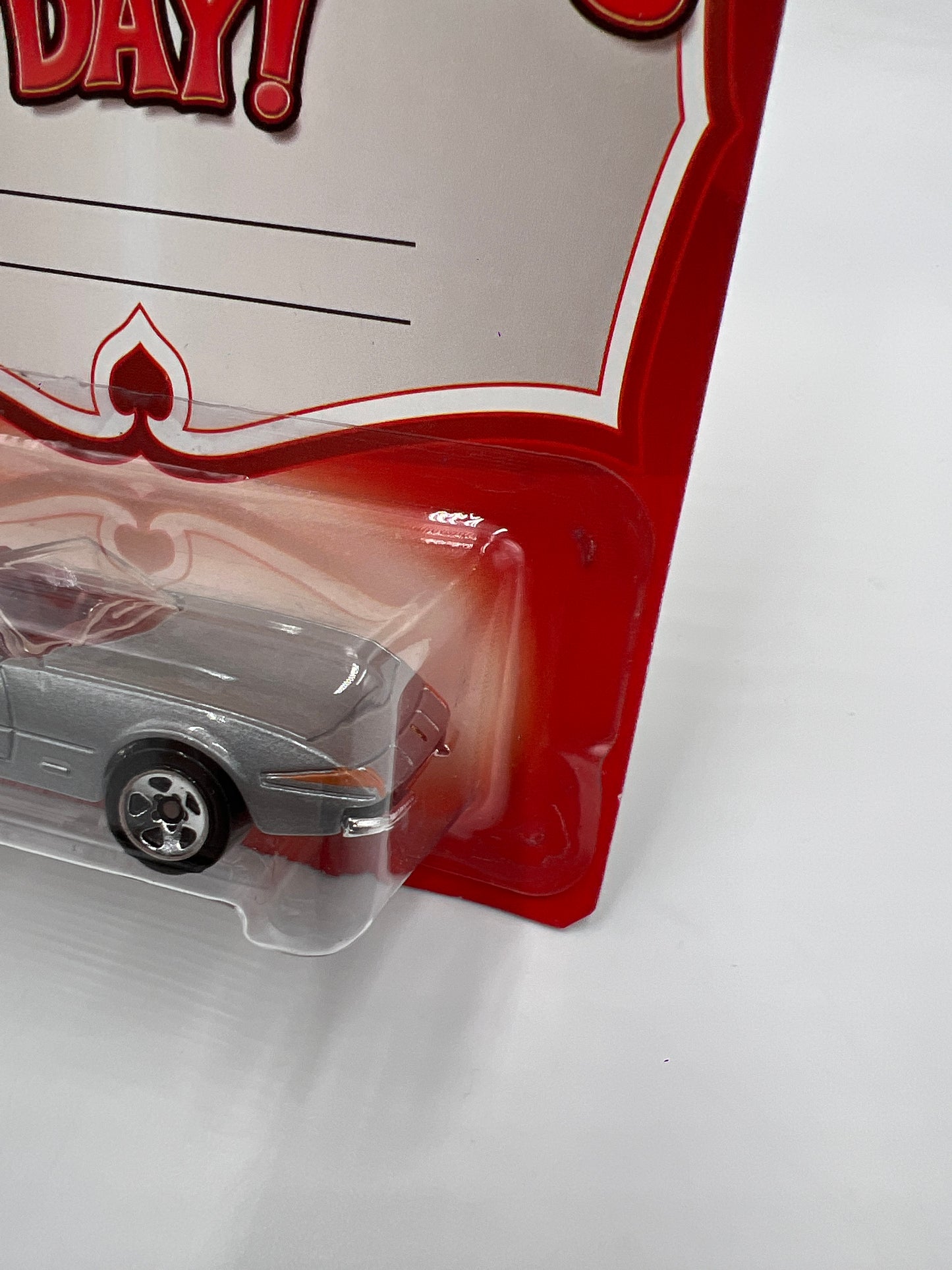 Hot Wheels Valentines Series 365 GTS4 Daytona Spider Silver W/Protector