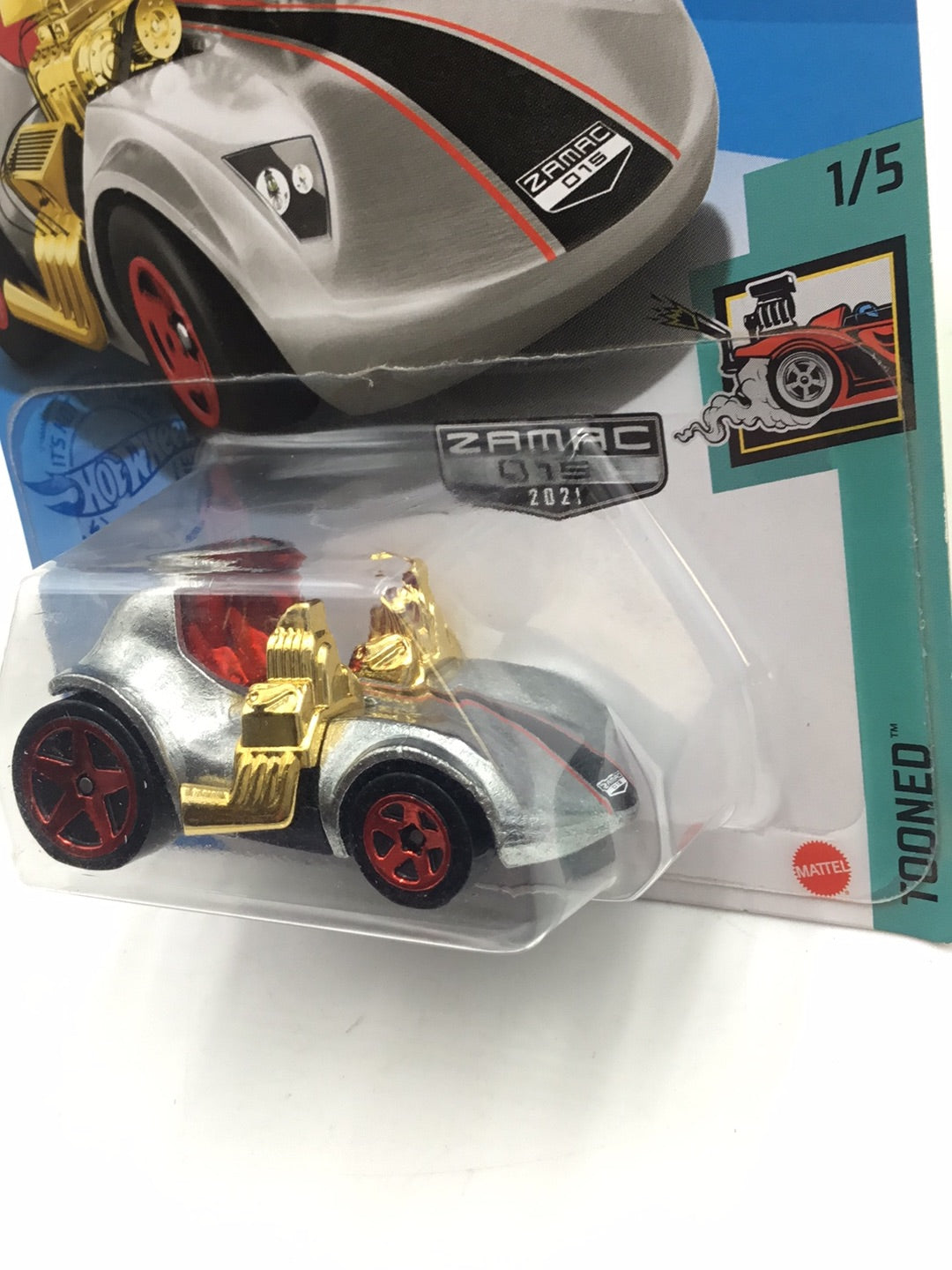 2021 Hot wheels #13 Tooned Twin Mill Zamac #15