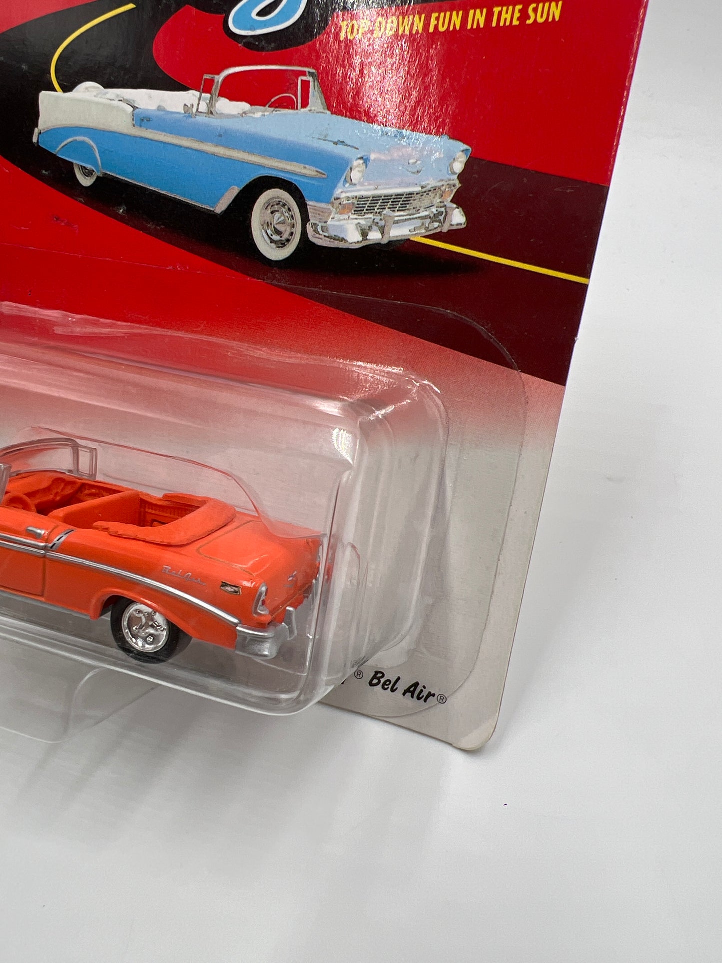 Johnny Lightning Ragtops 1956 Chevy Bel Air Orange 228G