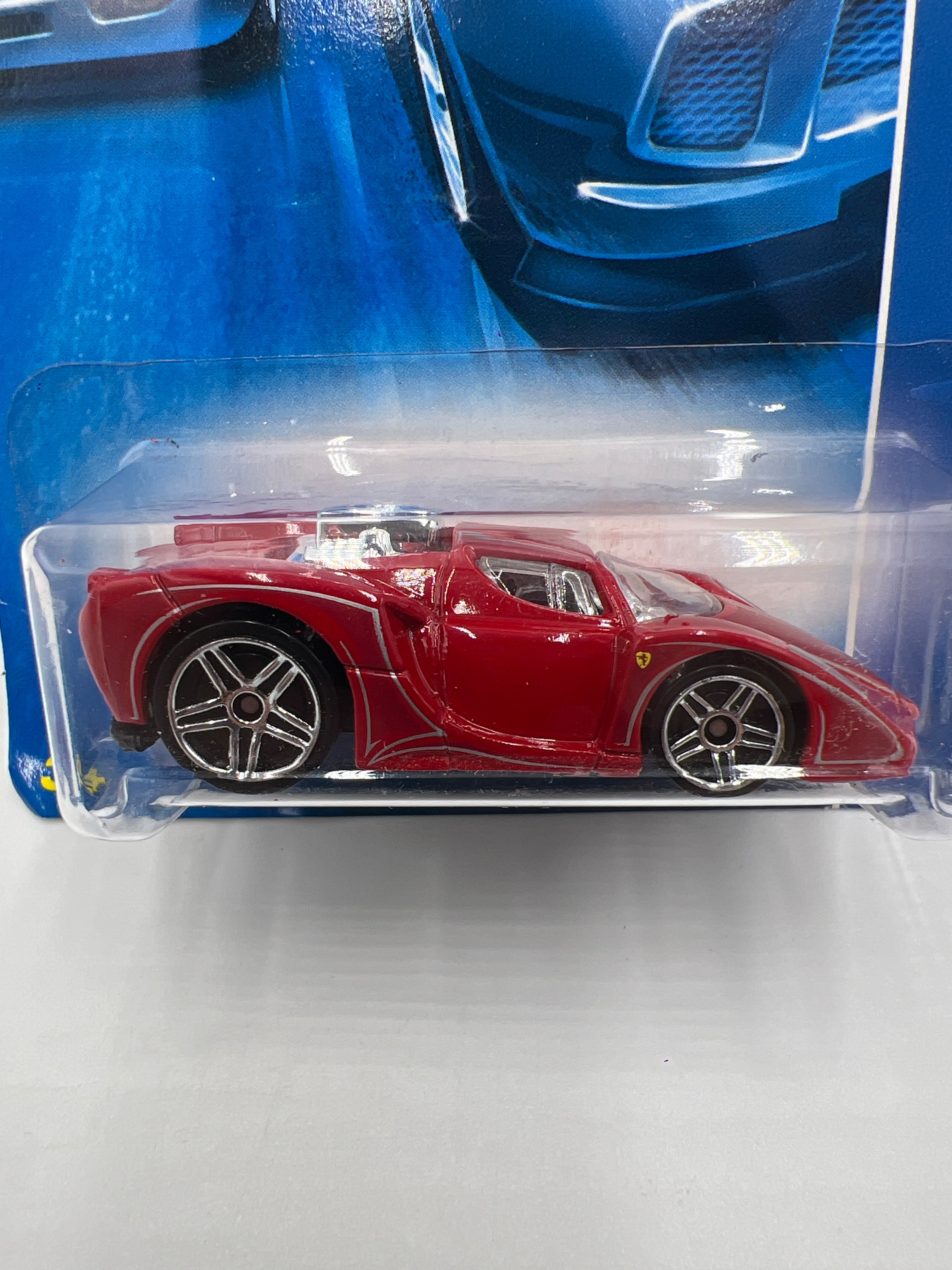 2008 Hot Wheels All Stars #66 Tooned Enzo Ferrari Red Card Not