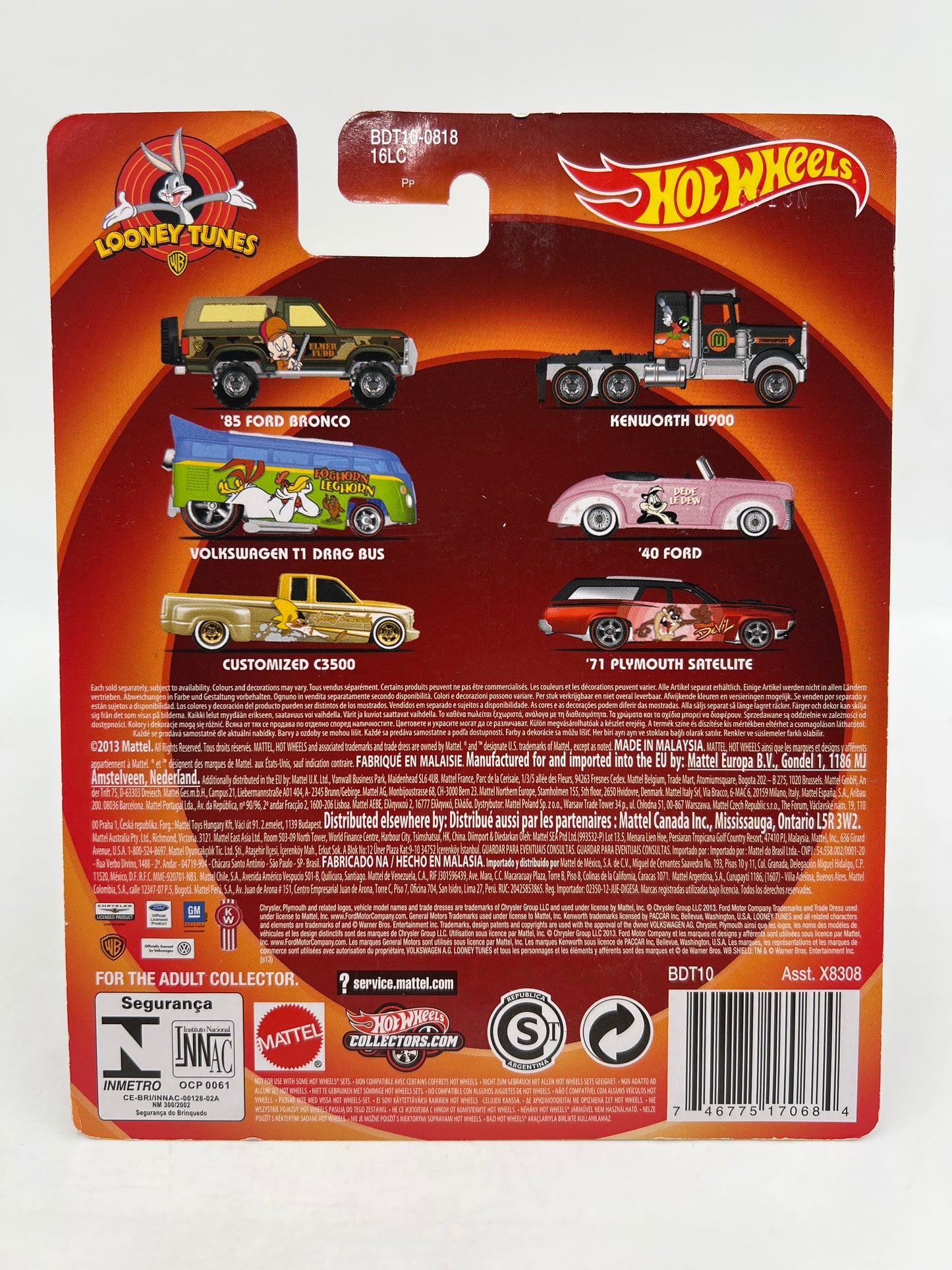 Hot Wheels Premium Looney Tunes 85 Ford Bronco 265A