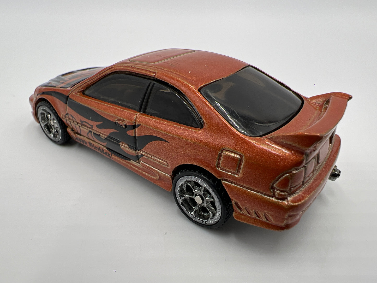 Hot Wheels 1/64 Premium Happy Birthday Cars Honda Civic Si Orange Loose