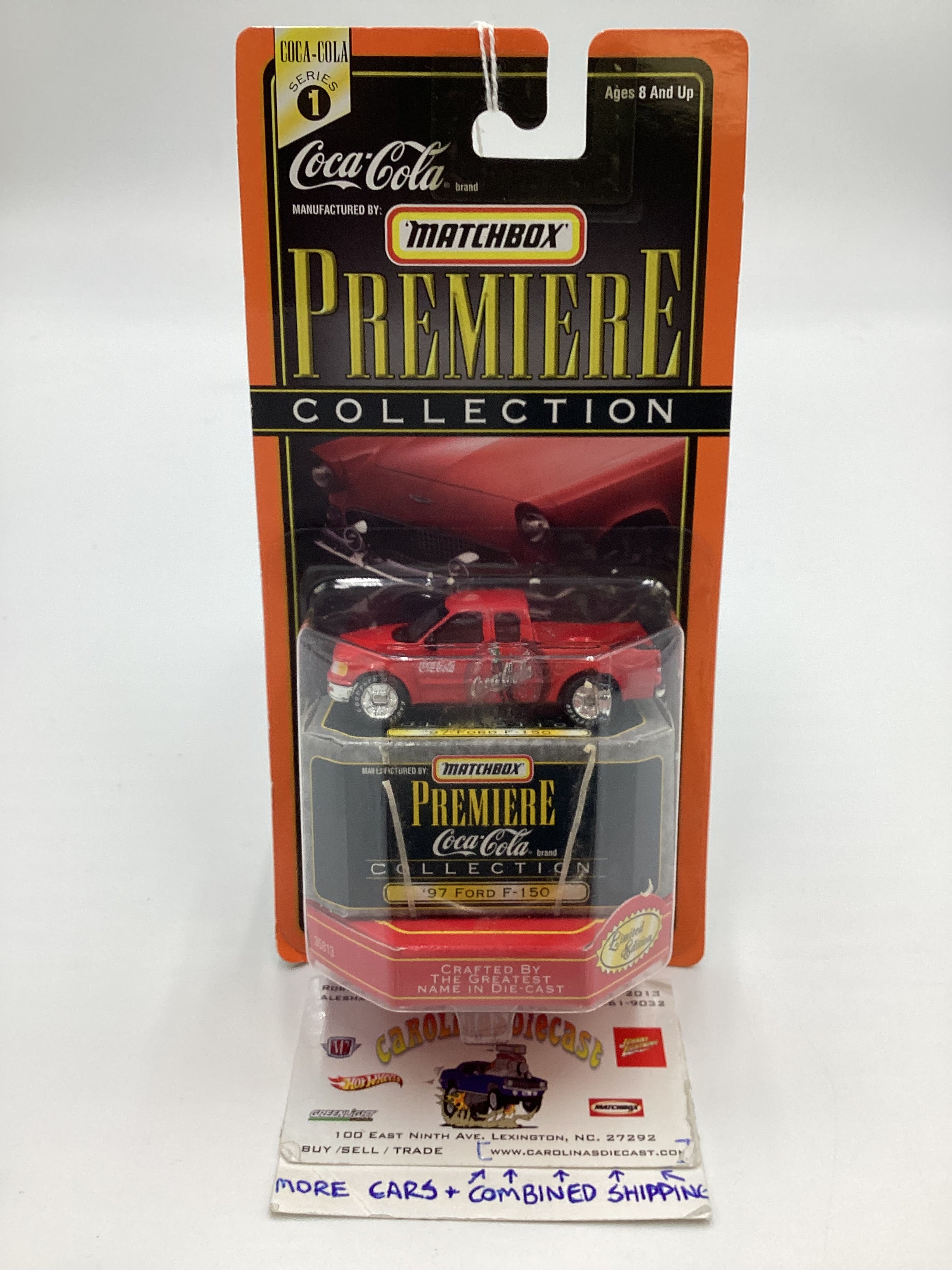 Matchbox Premiere Coca Cola 97 Ford F-150 Red (SR) – carolinasdiecast